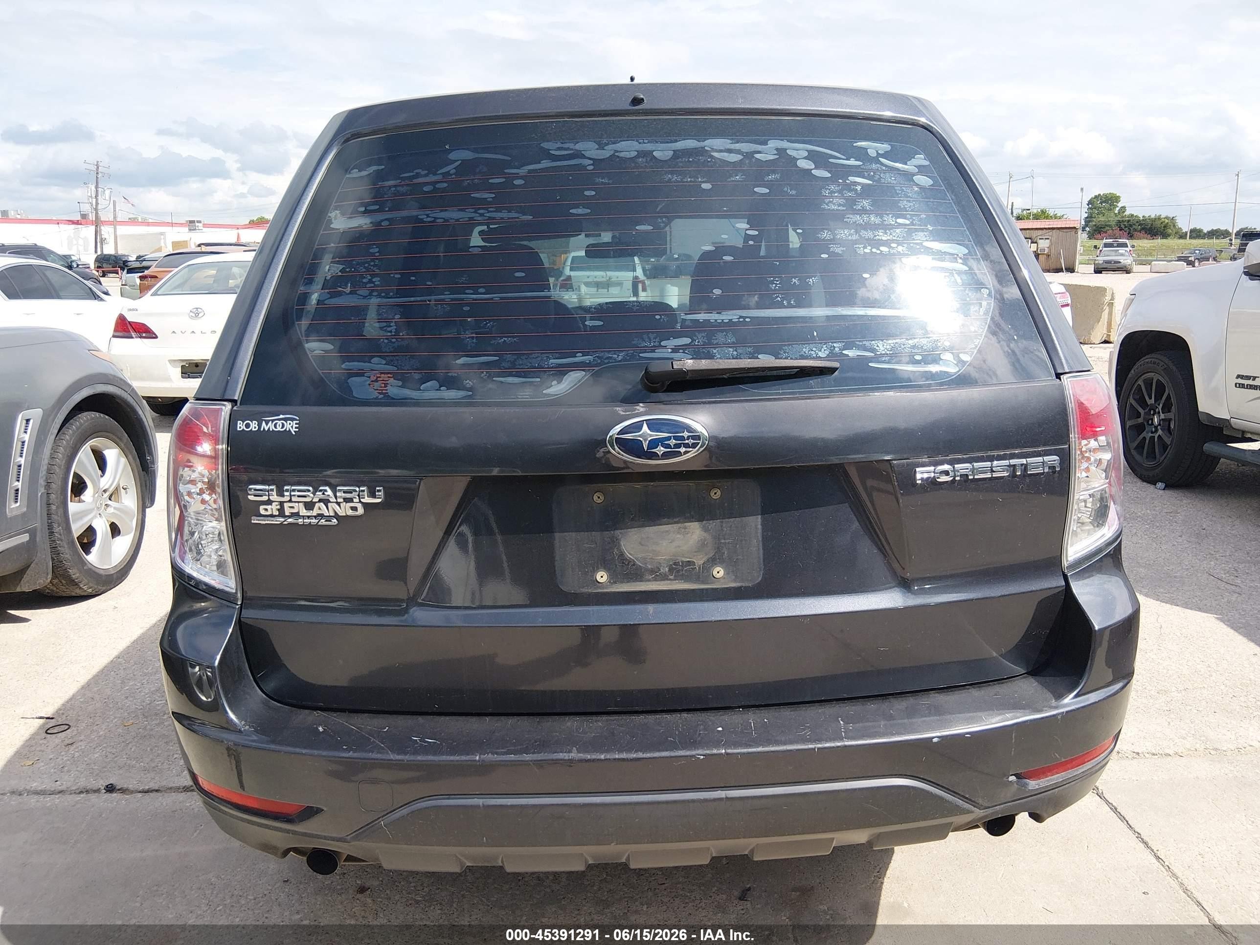 2010 Subaru Forester 2.5x Blue vin: JF2SH6AC4AH796799