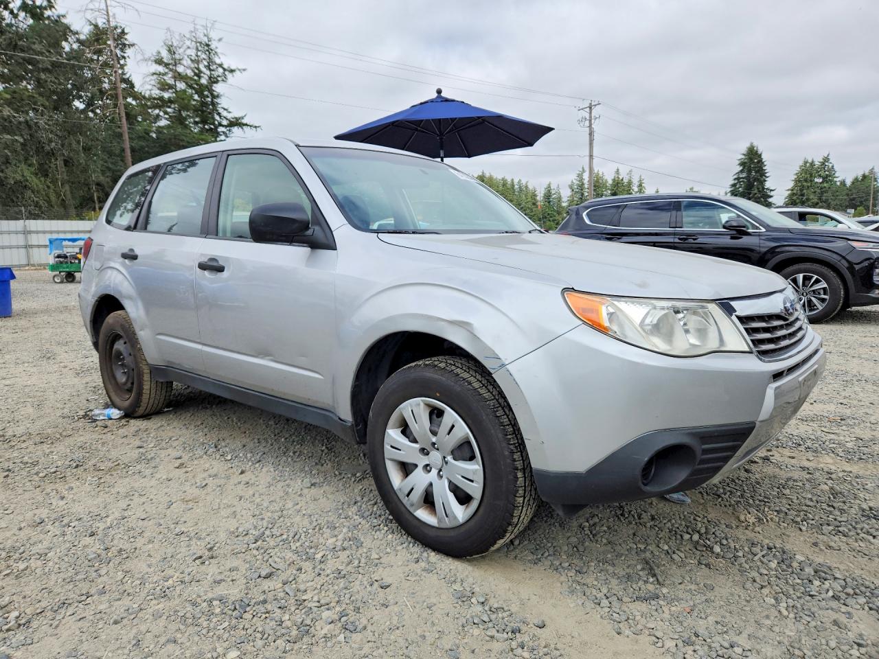 2010 Subaru Forester 2.5x Серебряный vin: JF2SH6AC5AH728589