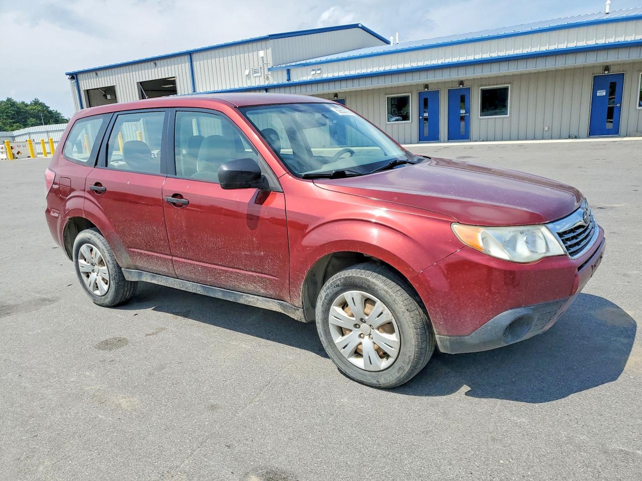 2010 Subaru Forester Orange vin: JF2SH6AC5AH732299