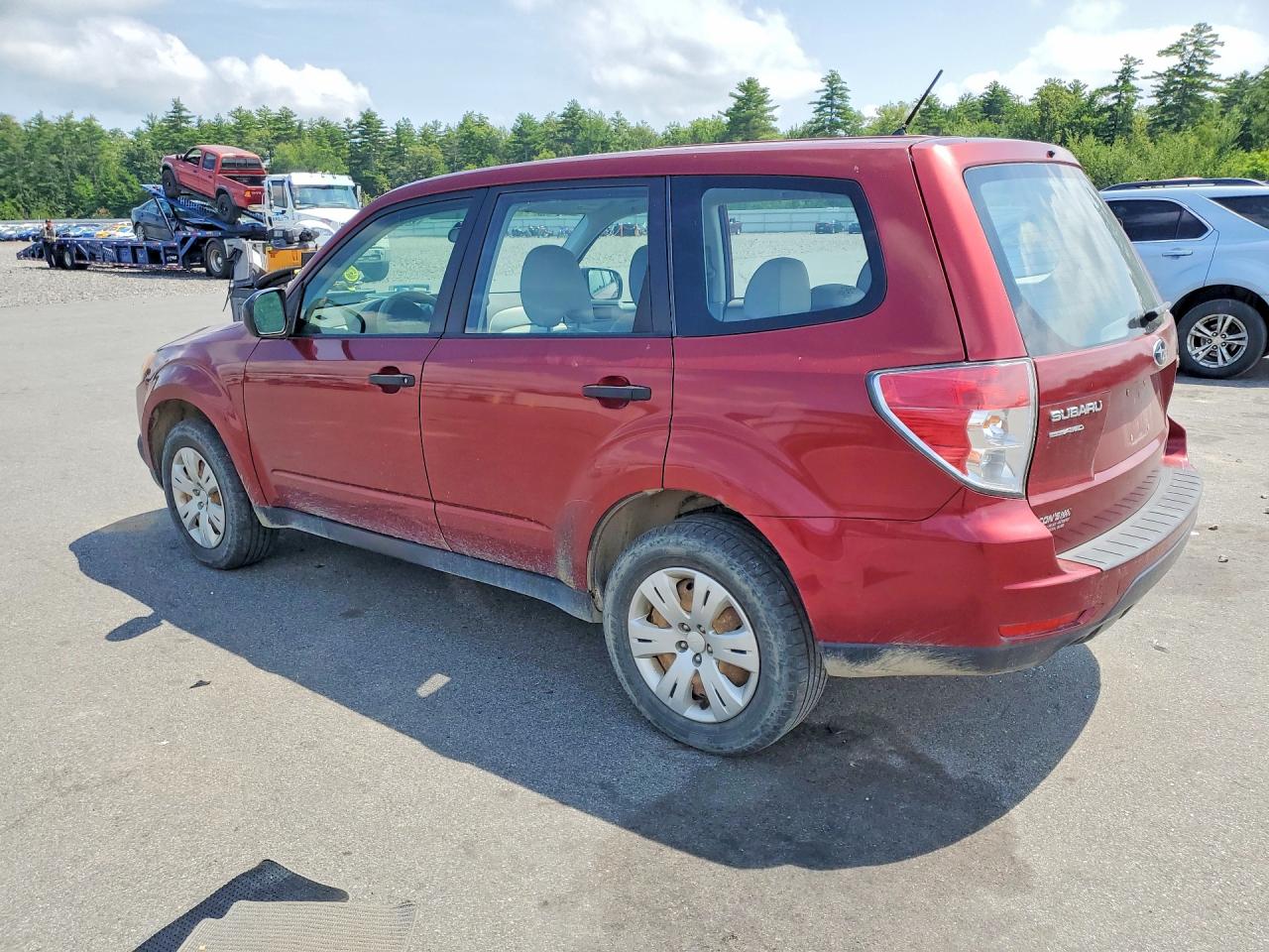 2010 Subaru Forester Orange vin: JF2SH6AC5AH732299