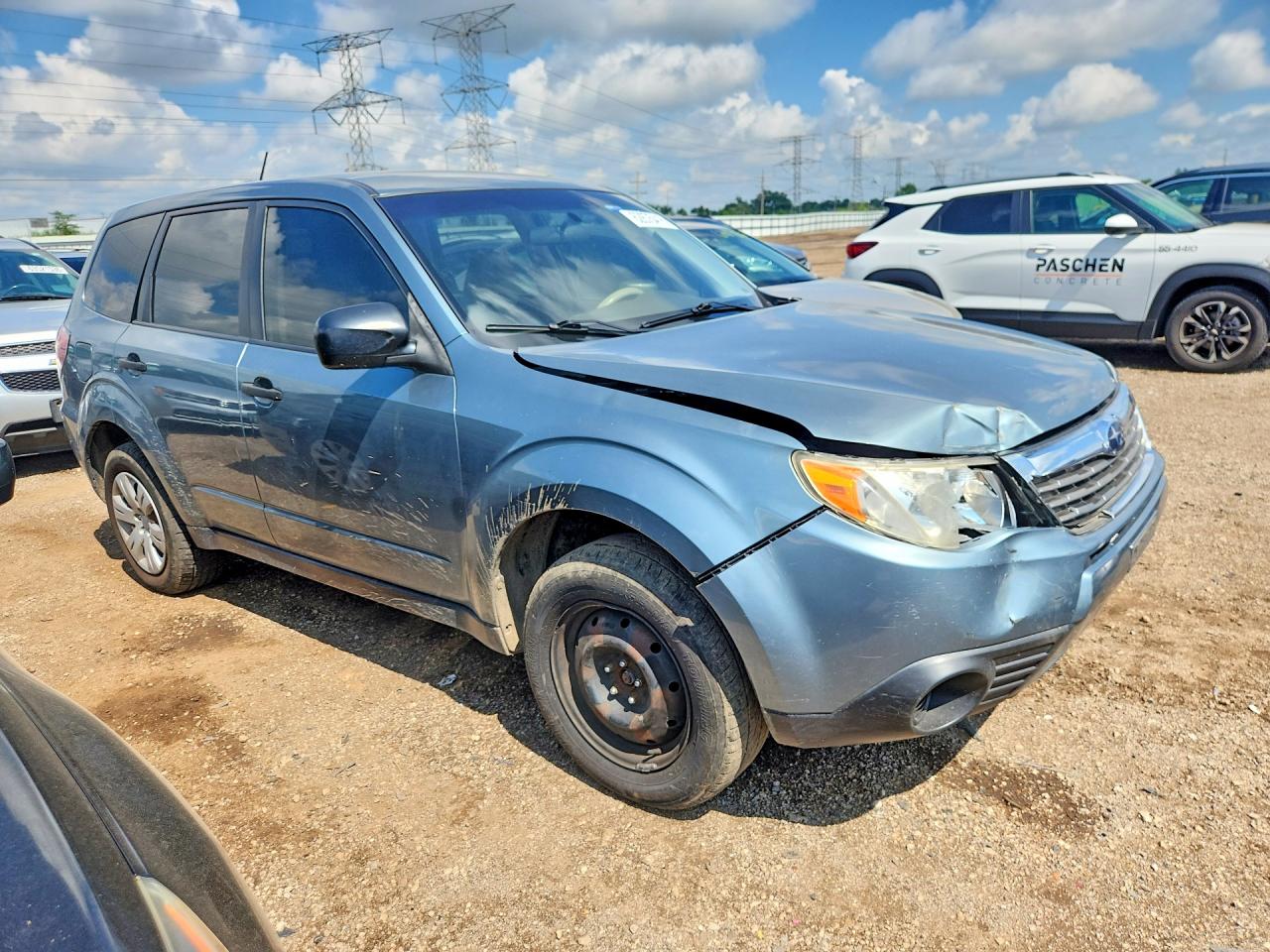 2010 Subaru Forester 2.5x Gray vin: JF2SH6AC6AH753291