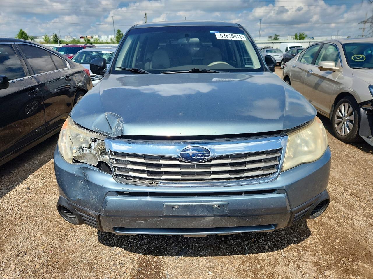 2010 Subaru Forester 2.5x Gray vin: JF2SH6AC6AH753291