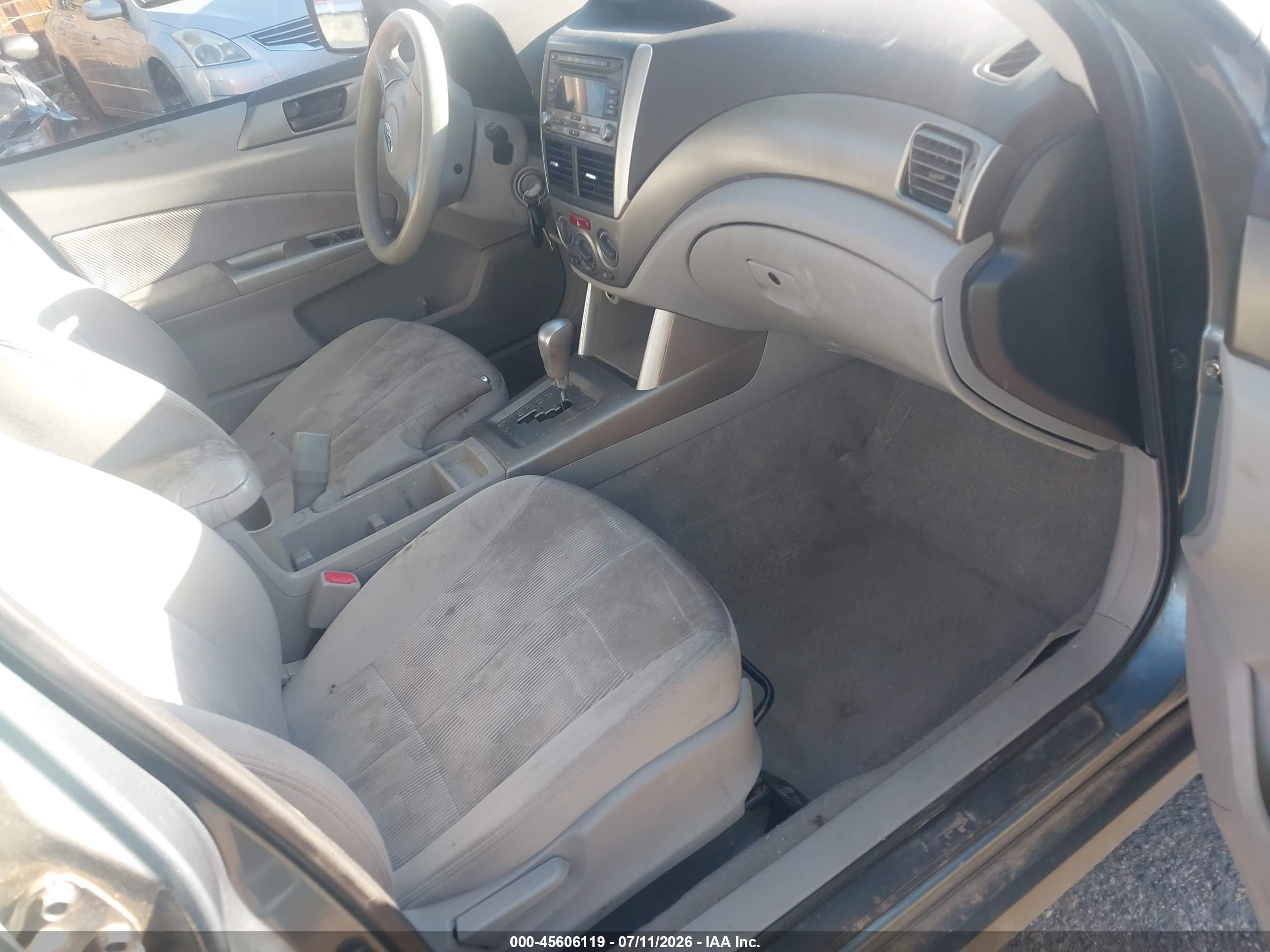 2010 Subaru Forester 2.5x Light Blue vin: JF2SH6AC7AH740100