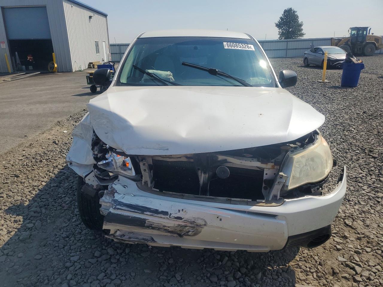 2010 Subaru Forester 2.5x White vin: JF2SH6AC8AH718154