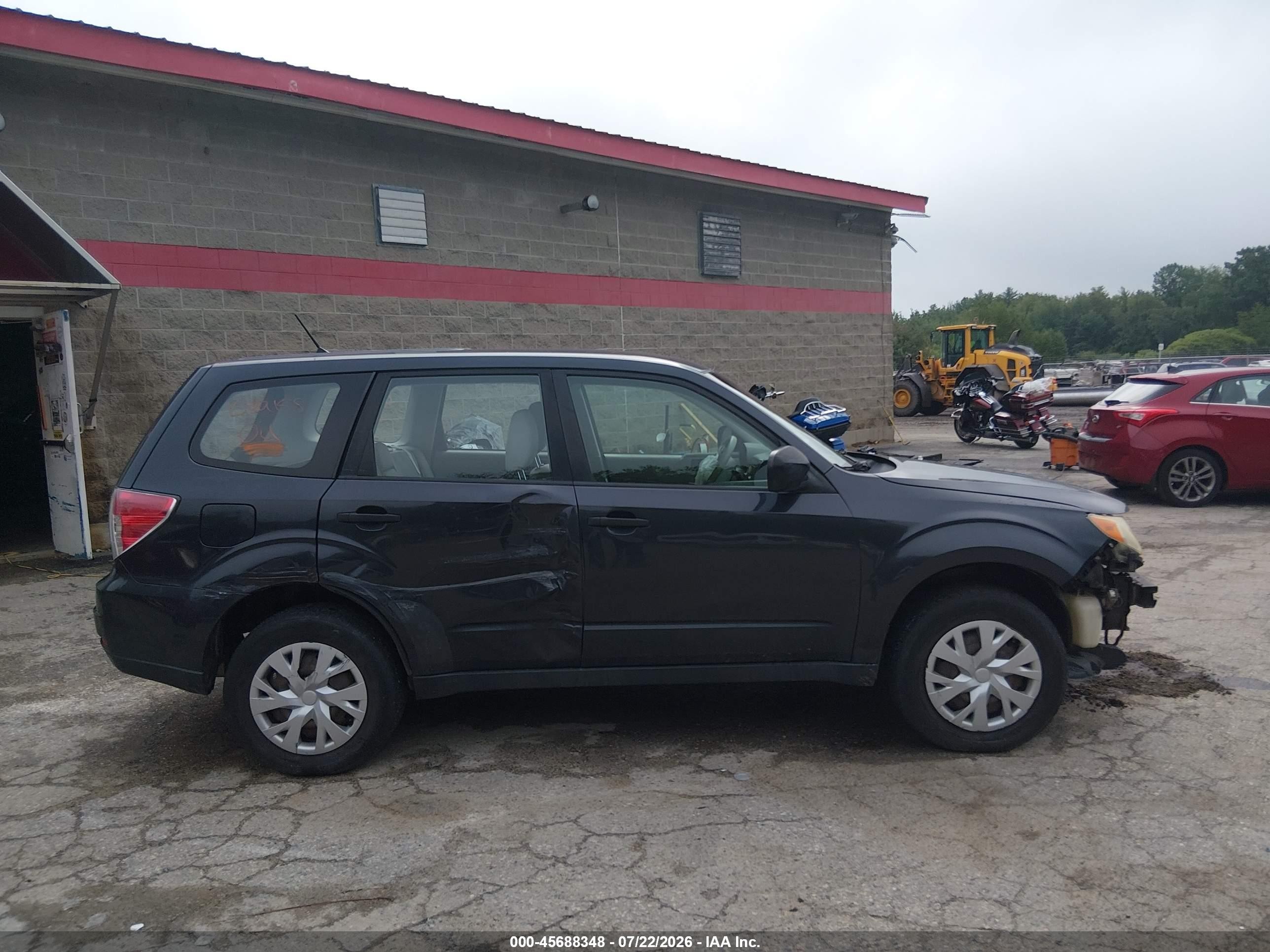 2010 Subaru Forester 2.5x Black vin: JF2SH6AC9AH703176