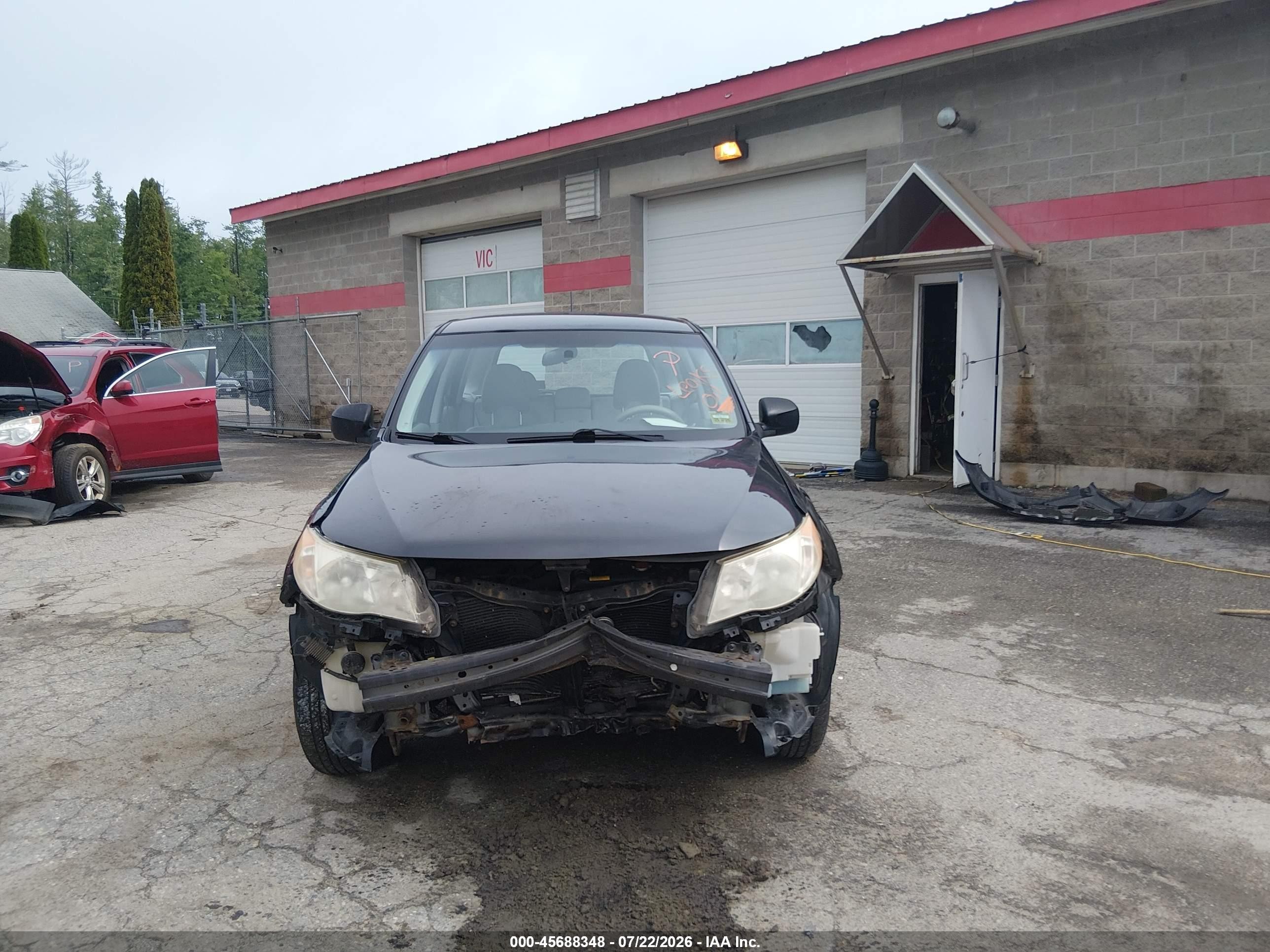 2010 Subaru Forester 2.5x Black vin: JF2SH6AC9AH703176