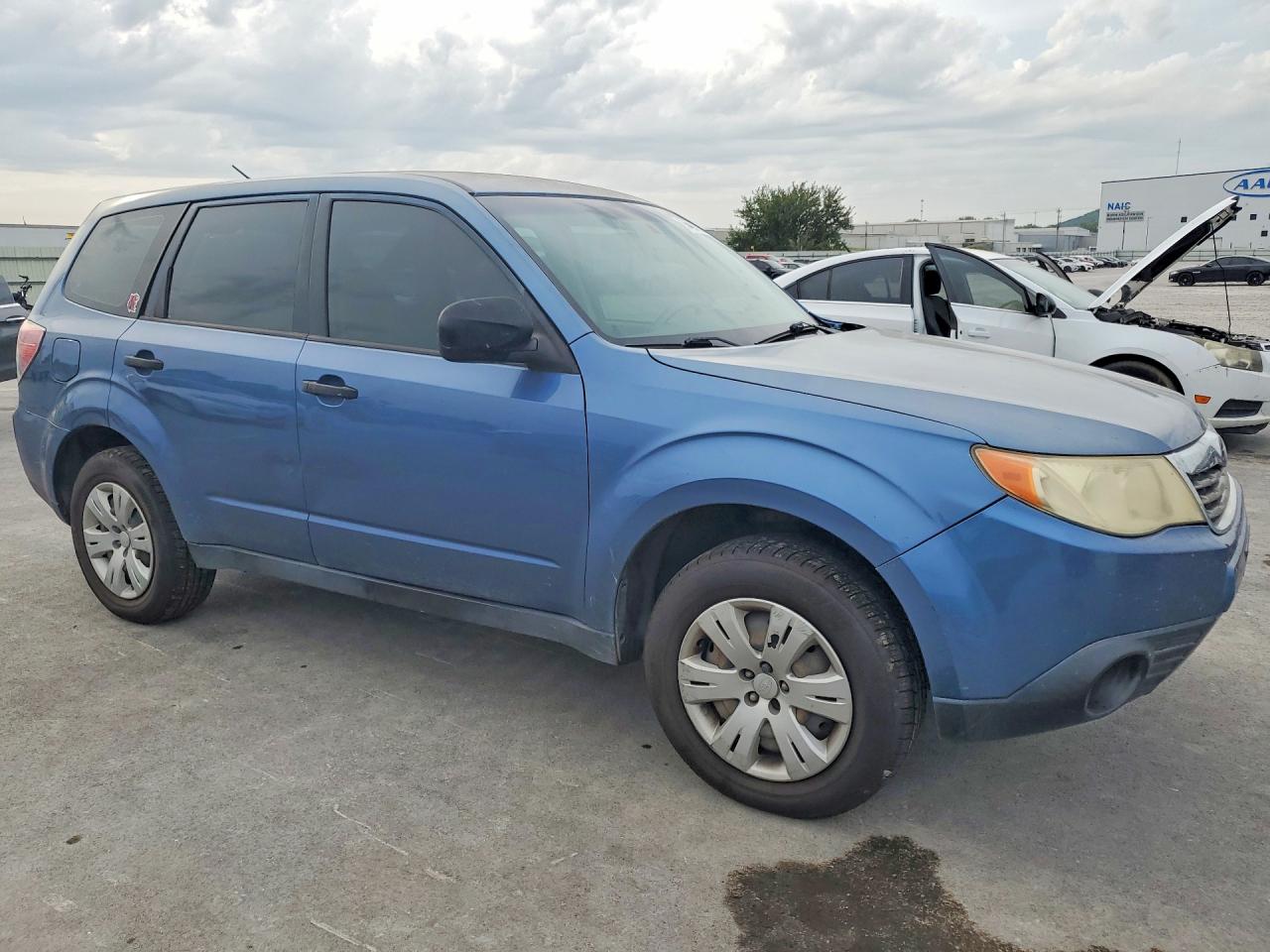 2010 Subaru Forester 2.5x Blue vin: JF2SH6AC9AH722553