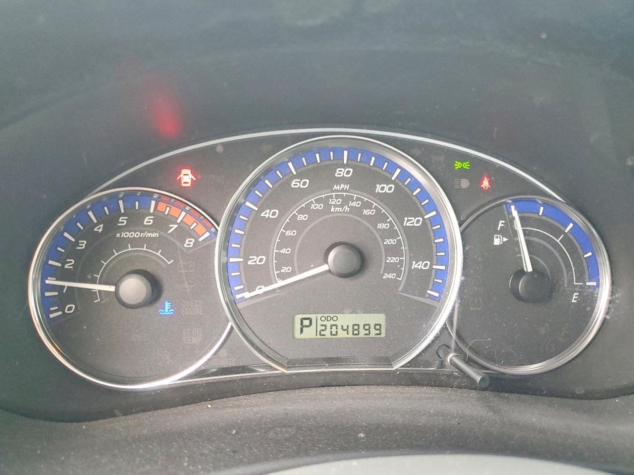 2010 Subaru Forester 2.5x Blue vin: JF2SH6AC9AH722553