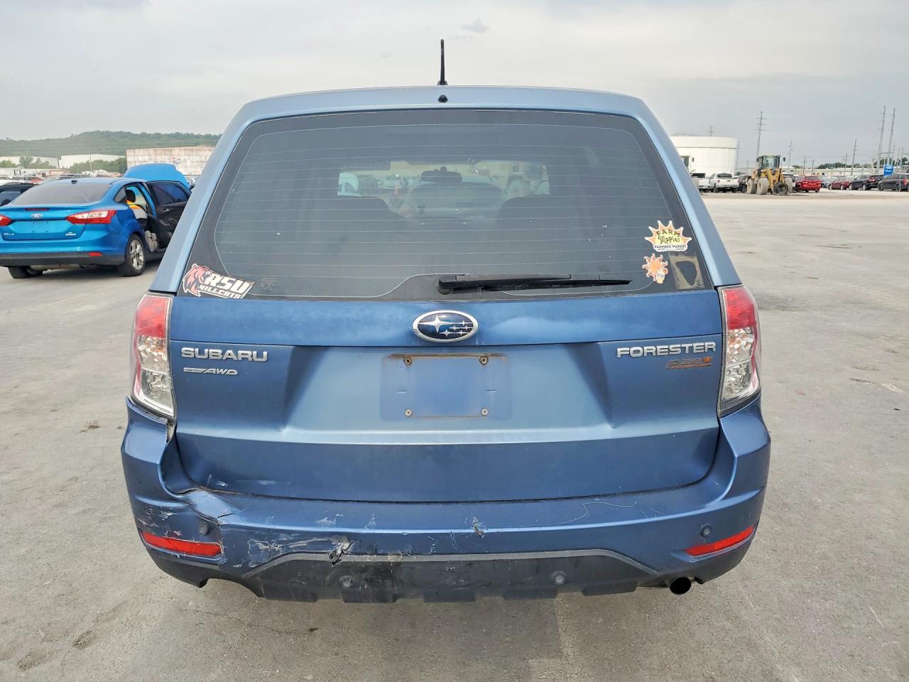 2010 Subaru Forester 2.5x Blue vin: JF2SH6AC9AH722553