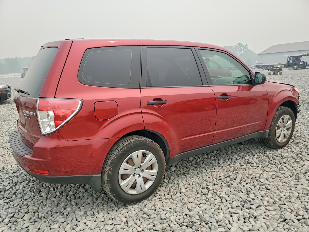 2010 Subaru Forester 2.5x Maroon vin: JF2SH6AC9AH743421