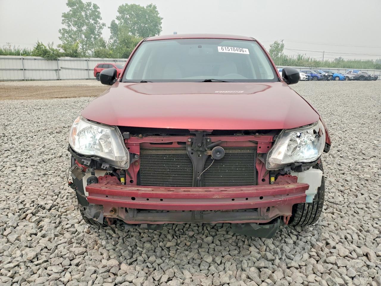 2010 Subaru Forester 2.5x Maroon vin: JF2SH6AC9AH743421