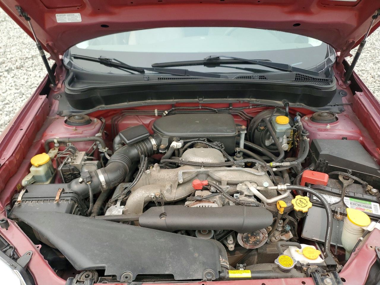 2010 Subaru Forester 2.5x Maroon vin: JF2SH6AC9AH743421