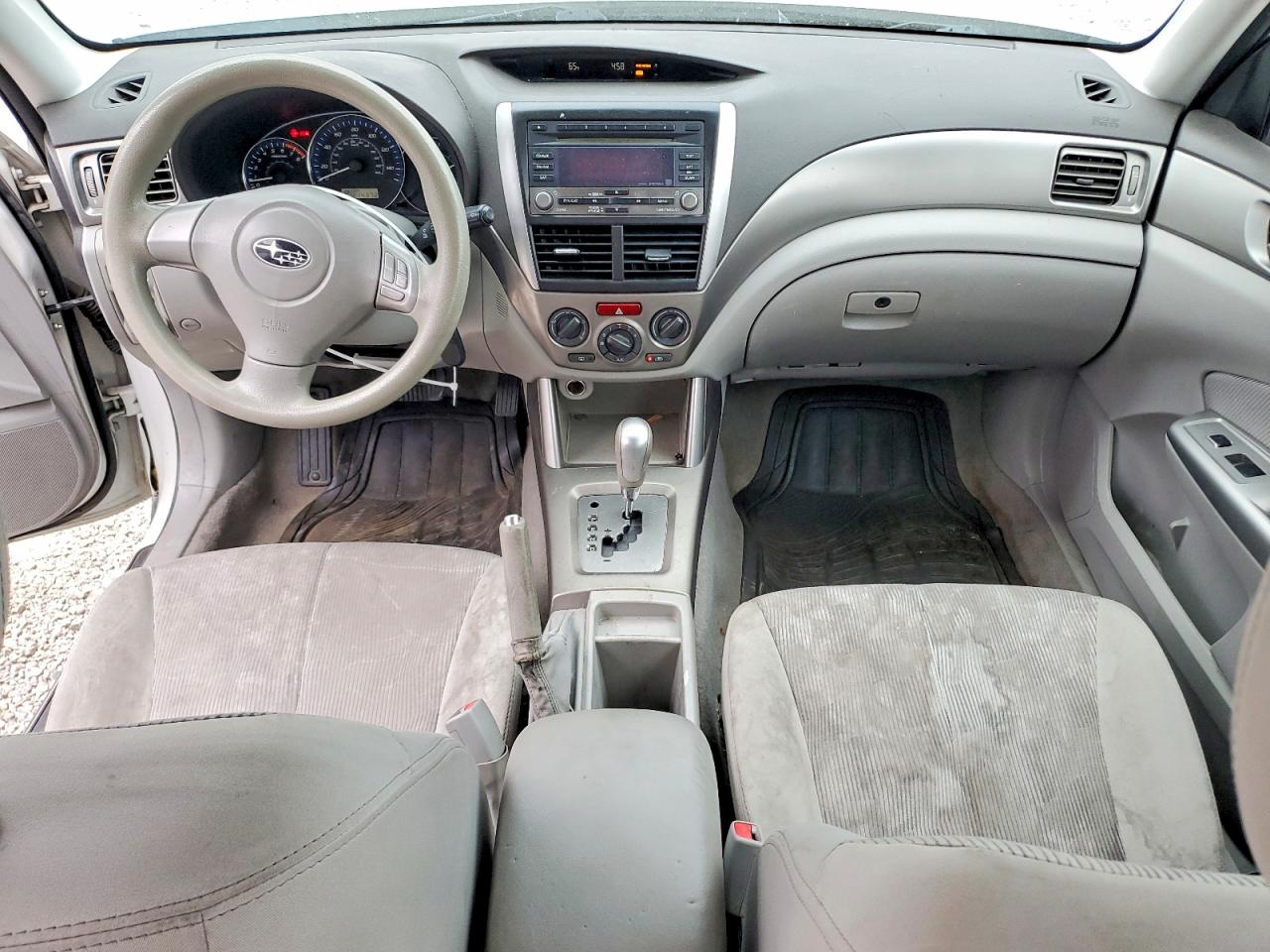 2010 Subaru Forester 2.5x White vin: JF2SH6AC9AH743824