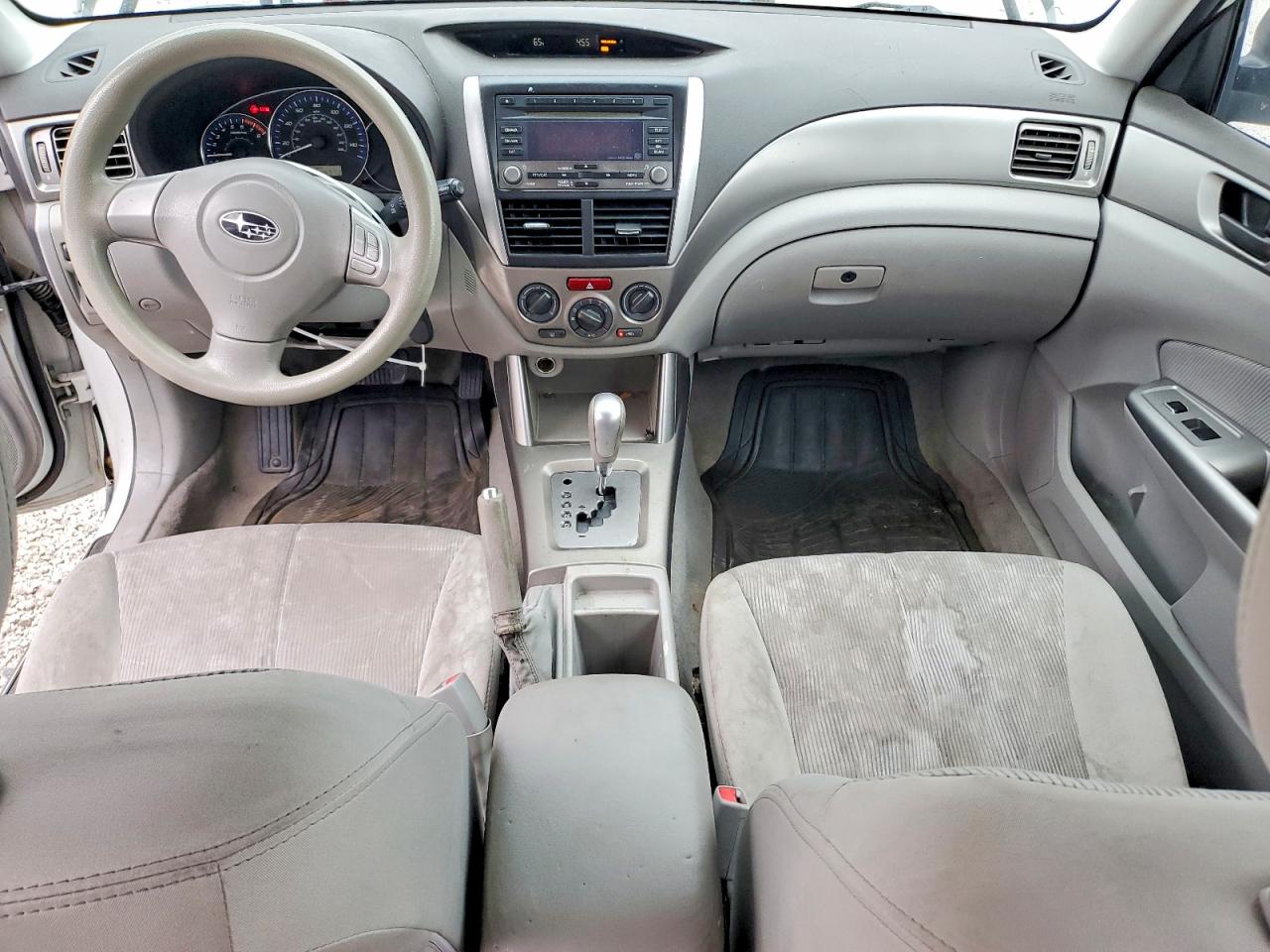 2010 Subaru Forester 2.5x White vin: JF2SH6AC9AH743824