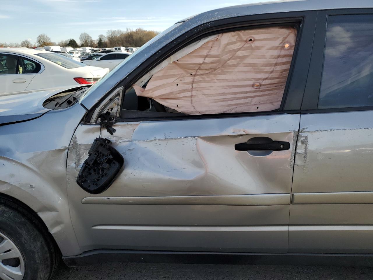 2010 Subaru Forester 2.5x Silver vin: JF2SH6AC9AH745797