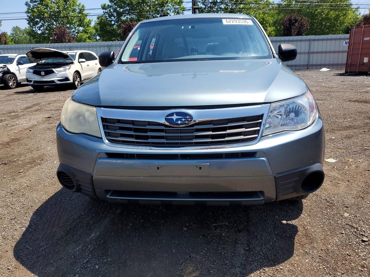 2010 Subaru Forester 2.5x Green vin: JF2SH6ACXAH704059