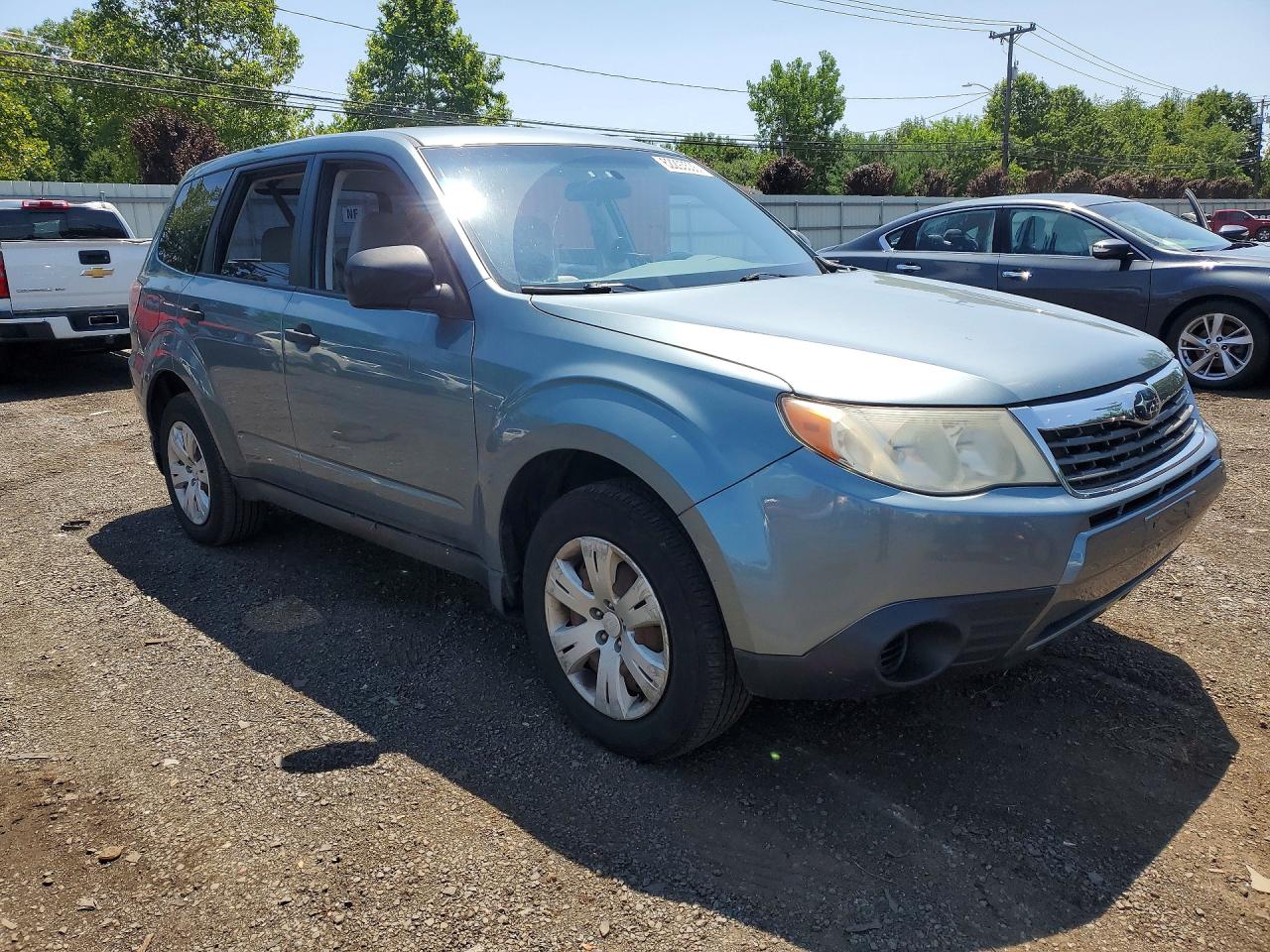 2010 Subaru Forester 2.5x Green vin: JF2SH6ACXAH704059