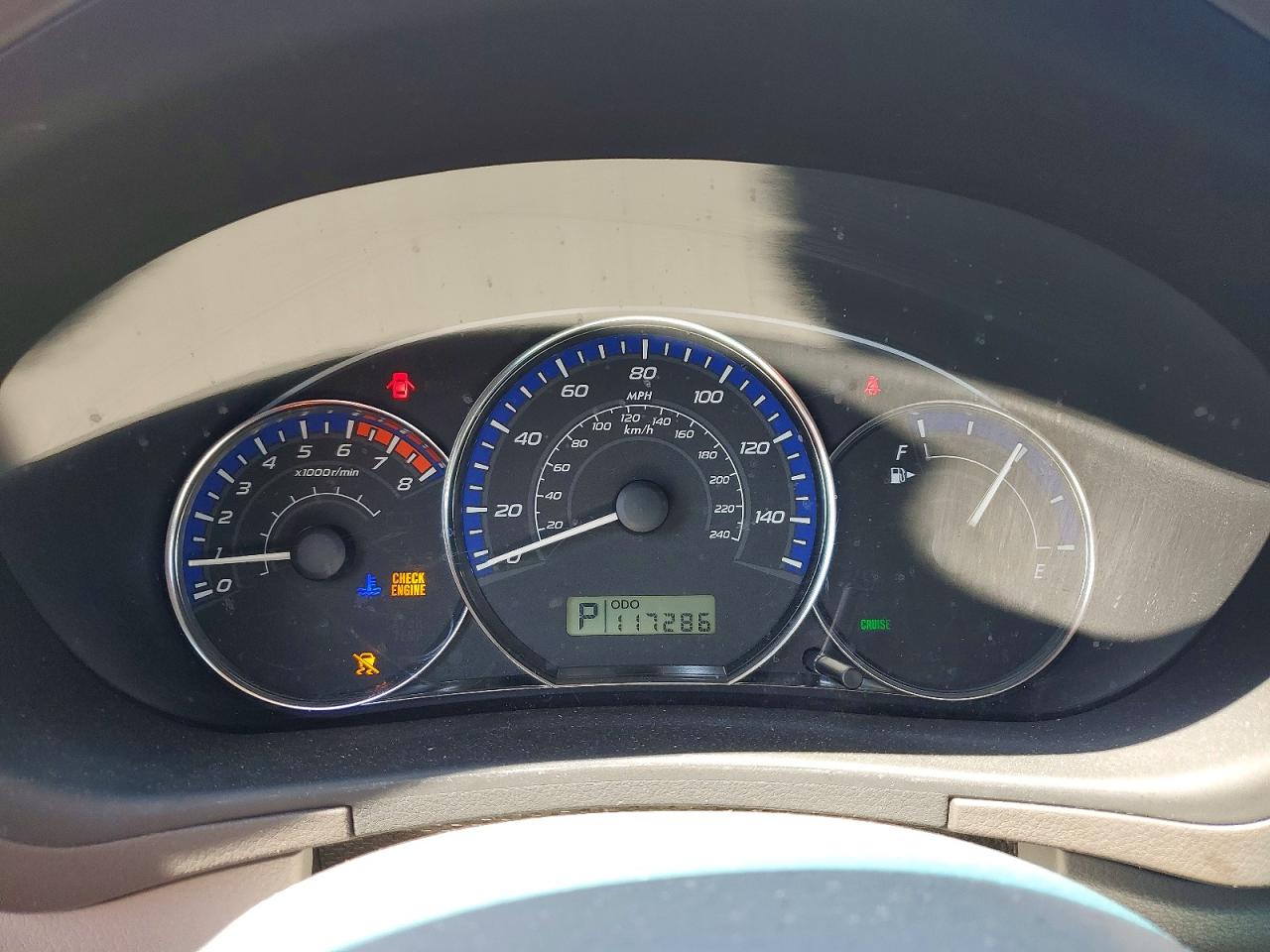 2010 Subaru Forester 2.5x Green vin: JF2SH6ACXAH704059