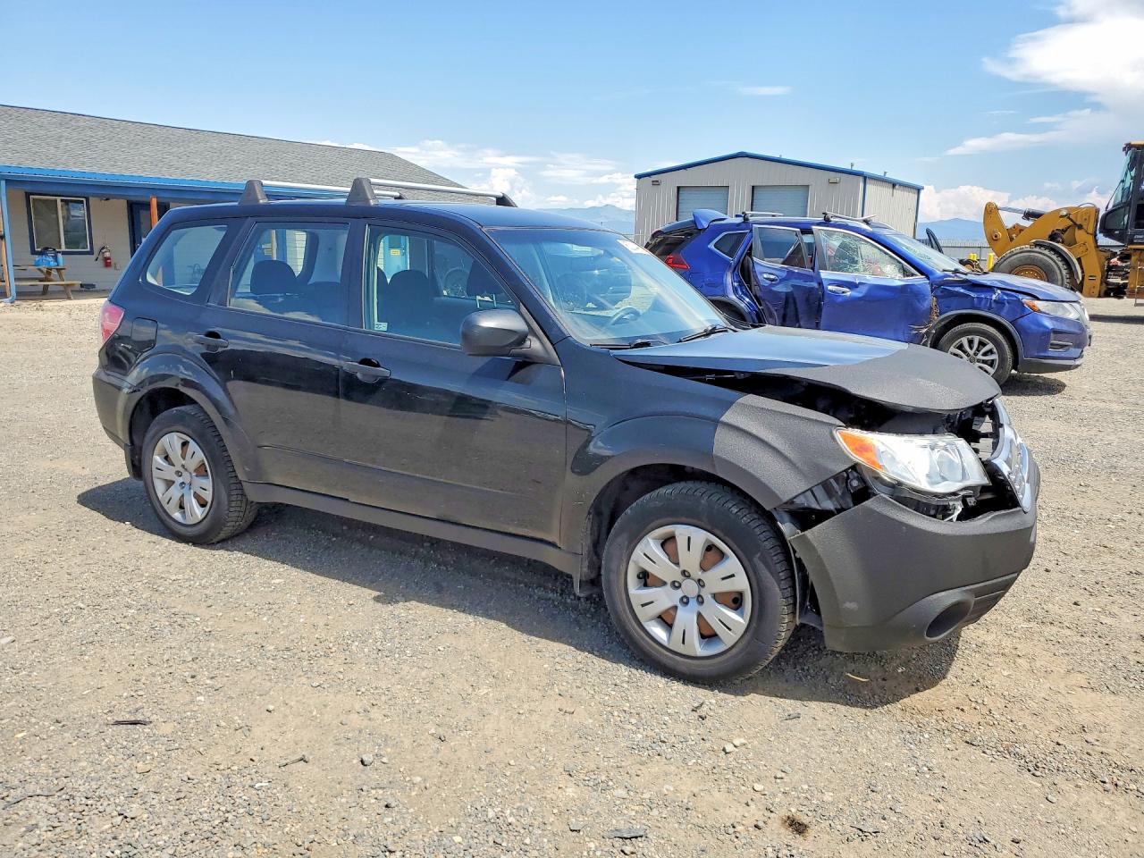 2010 Subaru Forester 2.5x Black vin: JF2SH6ACXAH743010