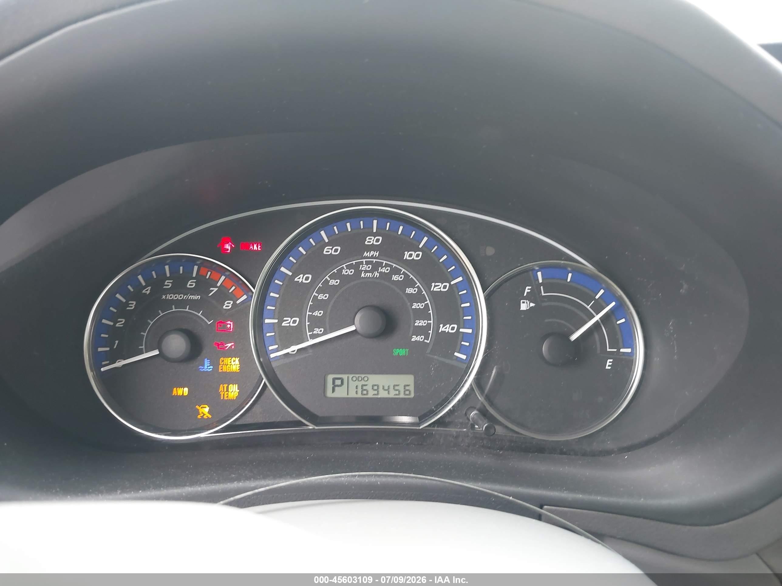 2010 Subaru Forester 2.5x Light Blue vin: JF2SH6BC0AH774359