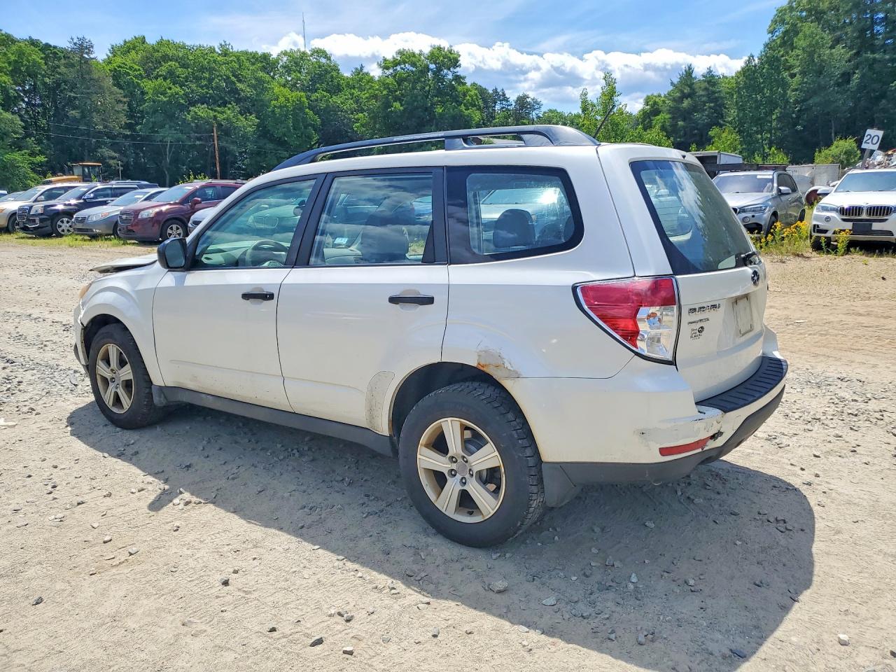 2010 Subaru Forester Xs White vin: JF2SH6BC0AH779755