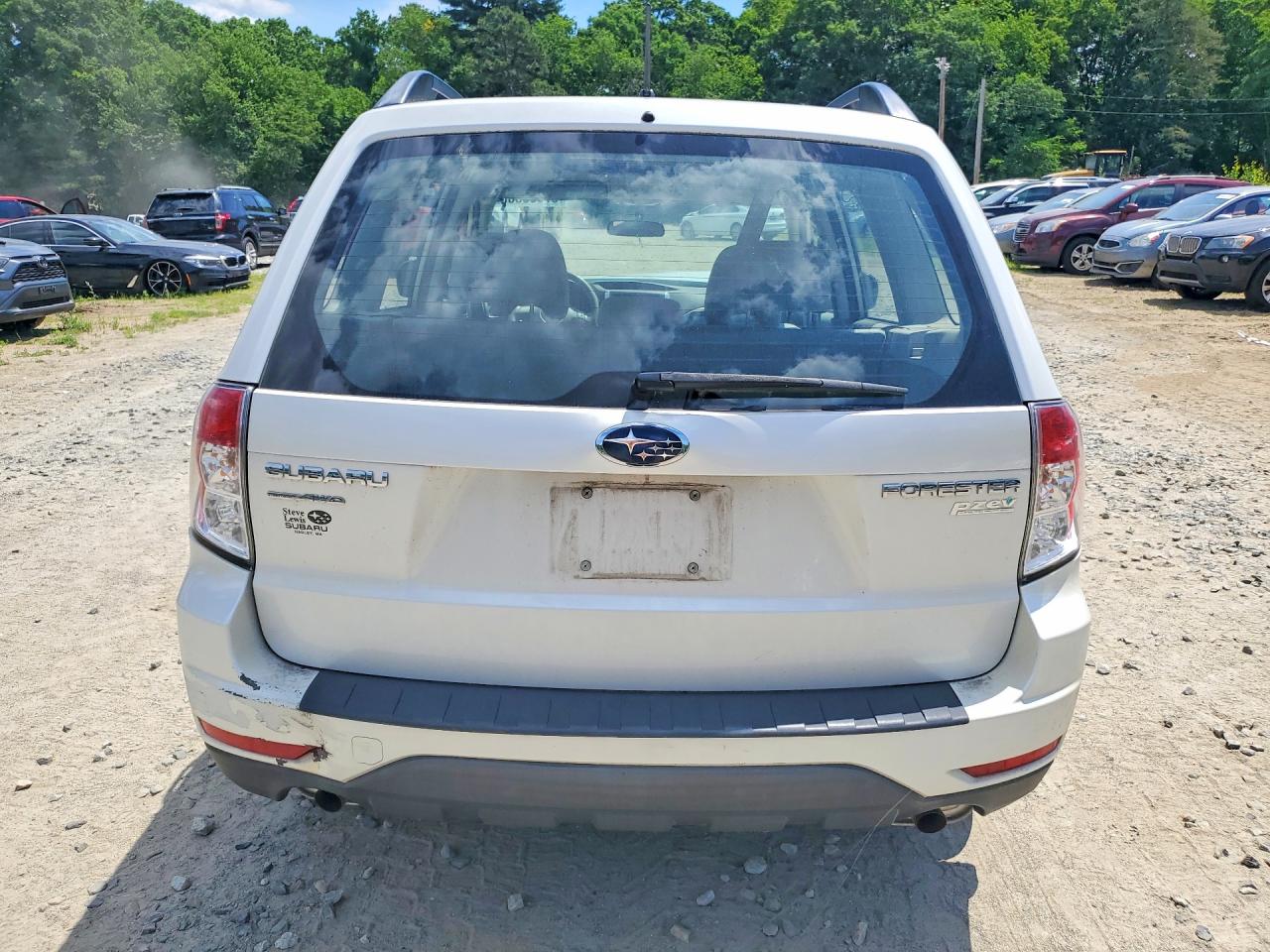 2010 Subaru Forester Xs White vin: JF2SH6BC0AH779755