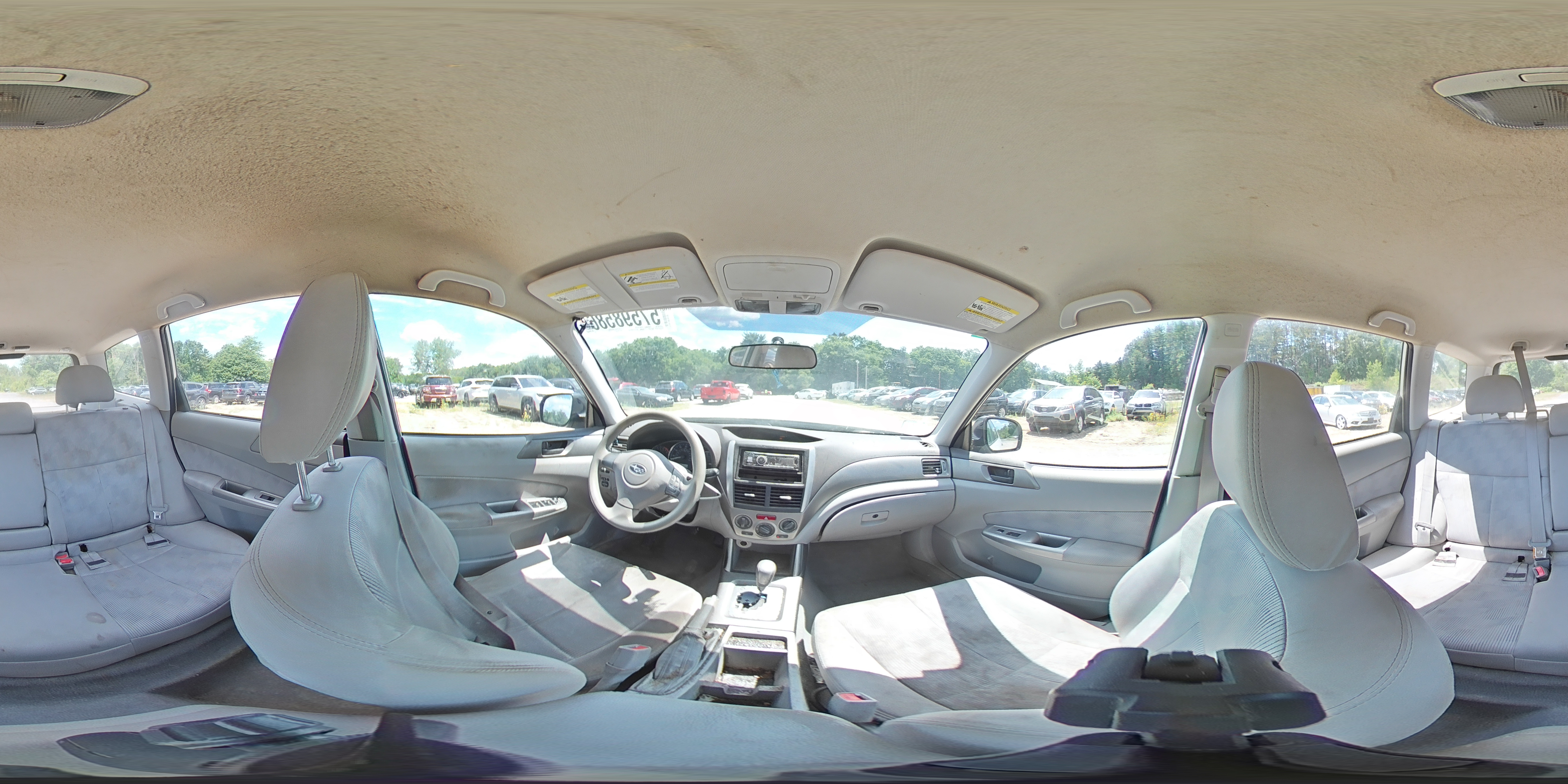 2010 Subaru Forester Xs White vin: JF2SH6BC0AH779755