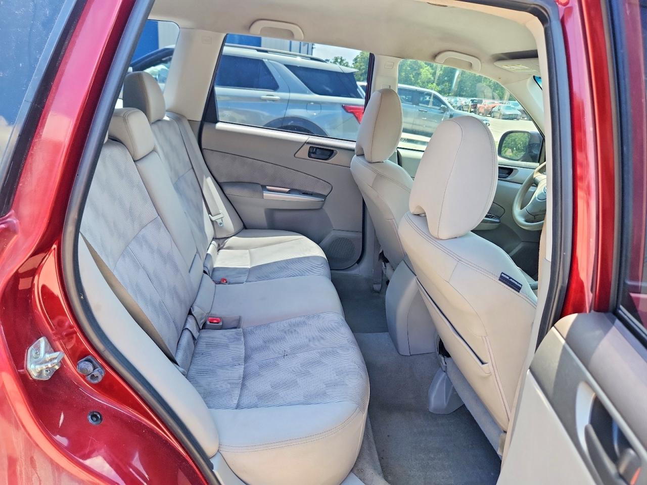 2010 Subaru Forester Xs Burgundy vin: JF2SH6BC0AH795339