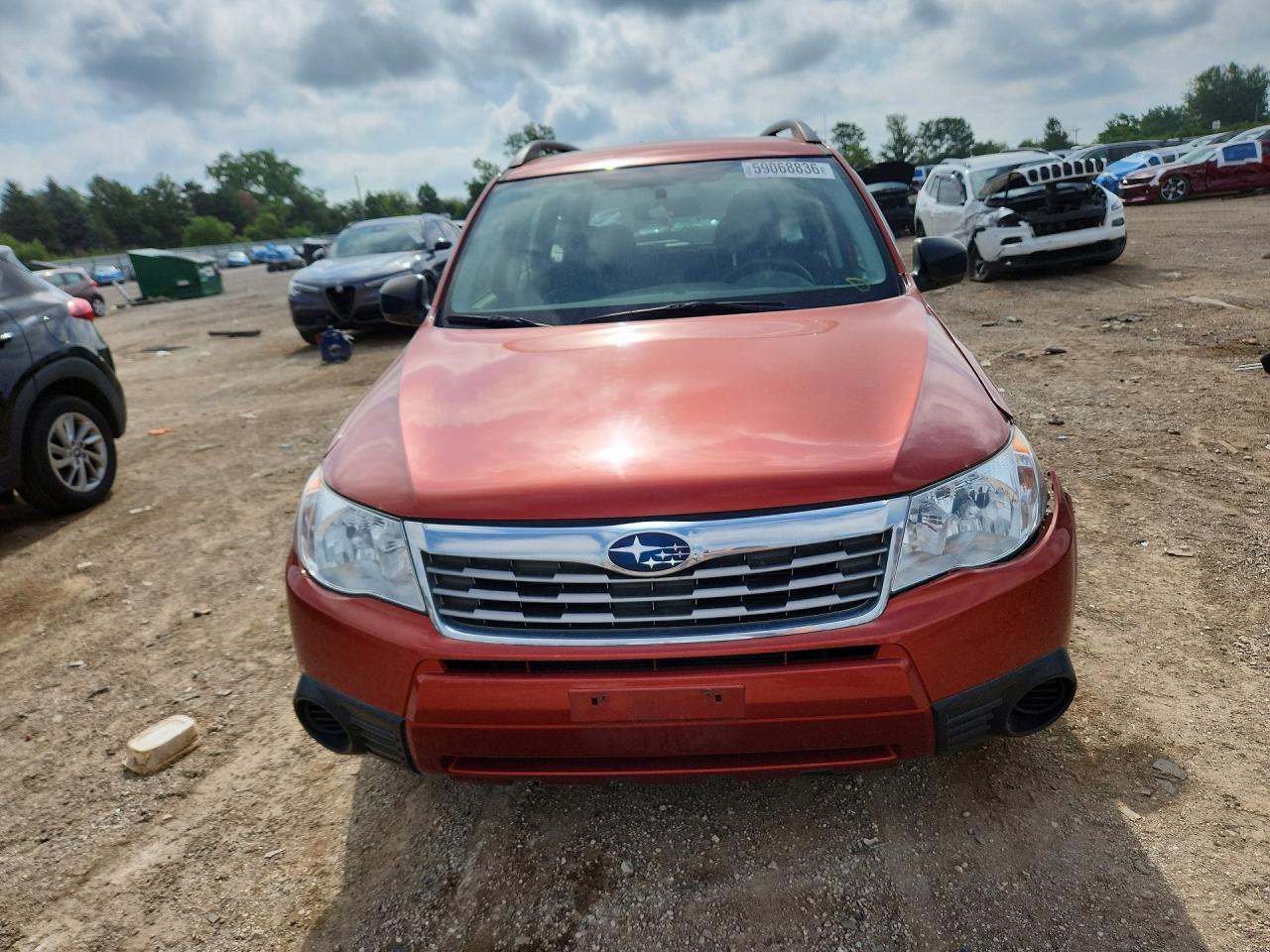 2010 Subaru Forester Xs Red vin: JF2SH6BC0AH905340
