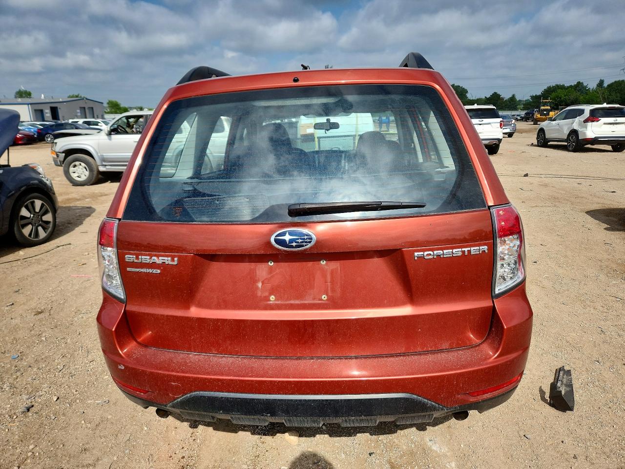 2010 Subaru Forester Xs Red vin: JF2SH6BC0AH905340