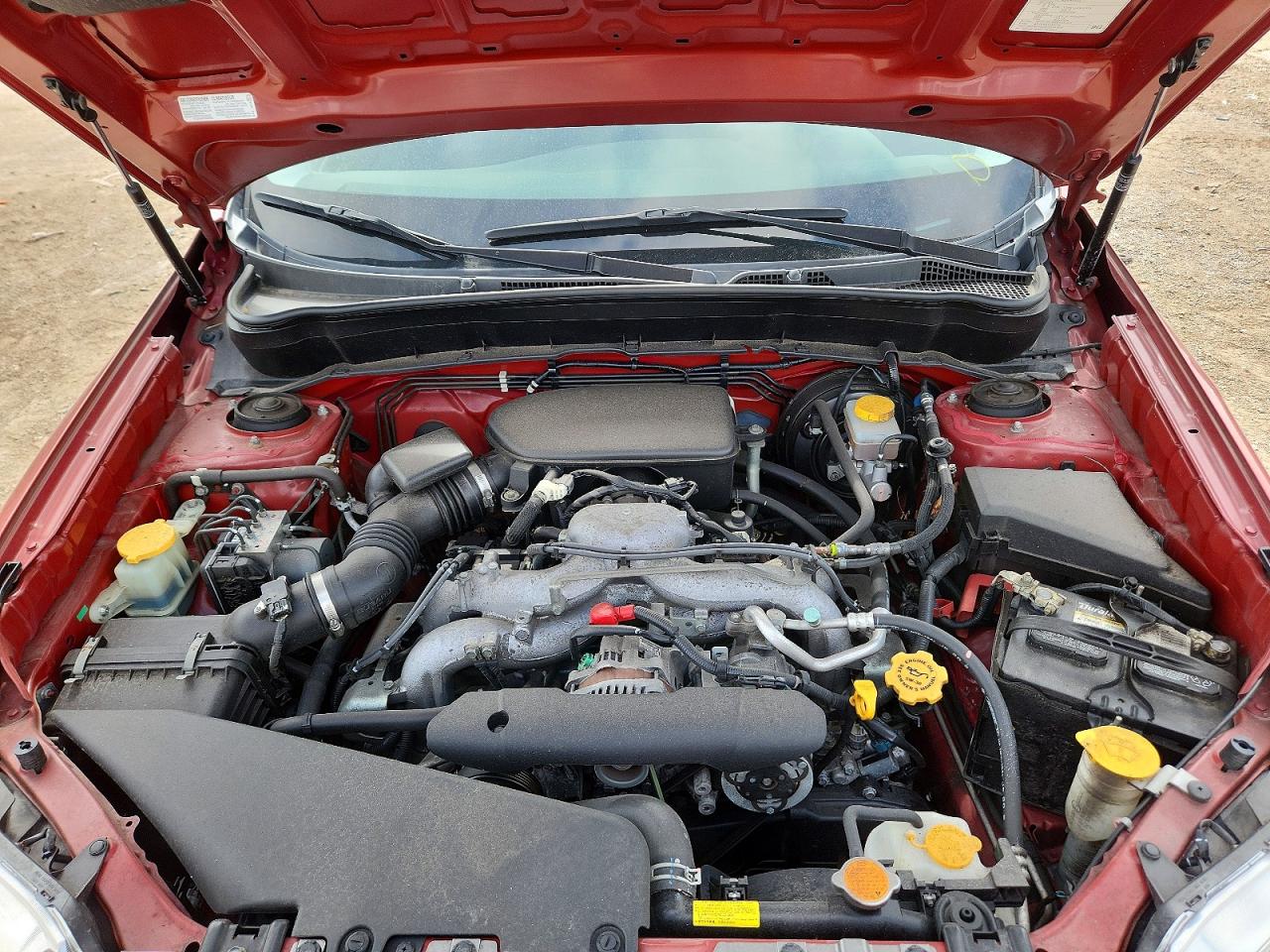2010 Subaru Forester Xs Red vin: JF2SH6BC0AH905340