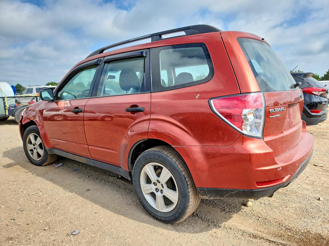 2010 Subaru Forester Xs Red vin: JF2SH6BC0AH905340