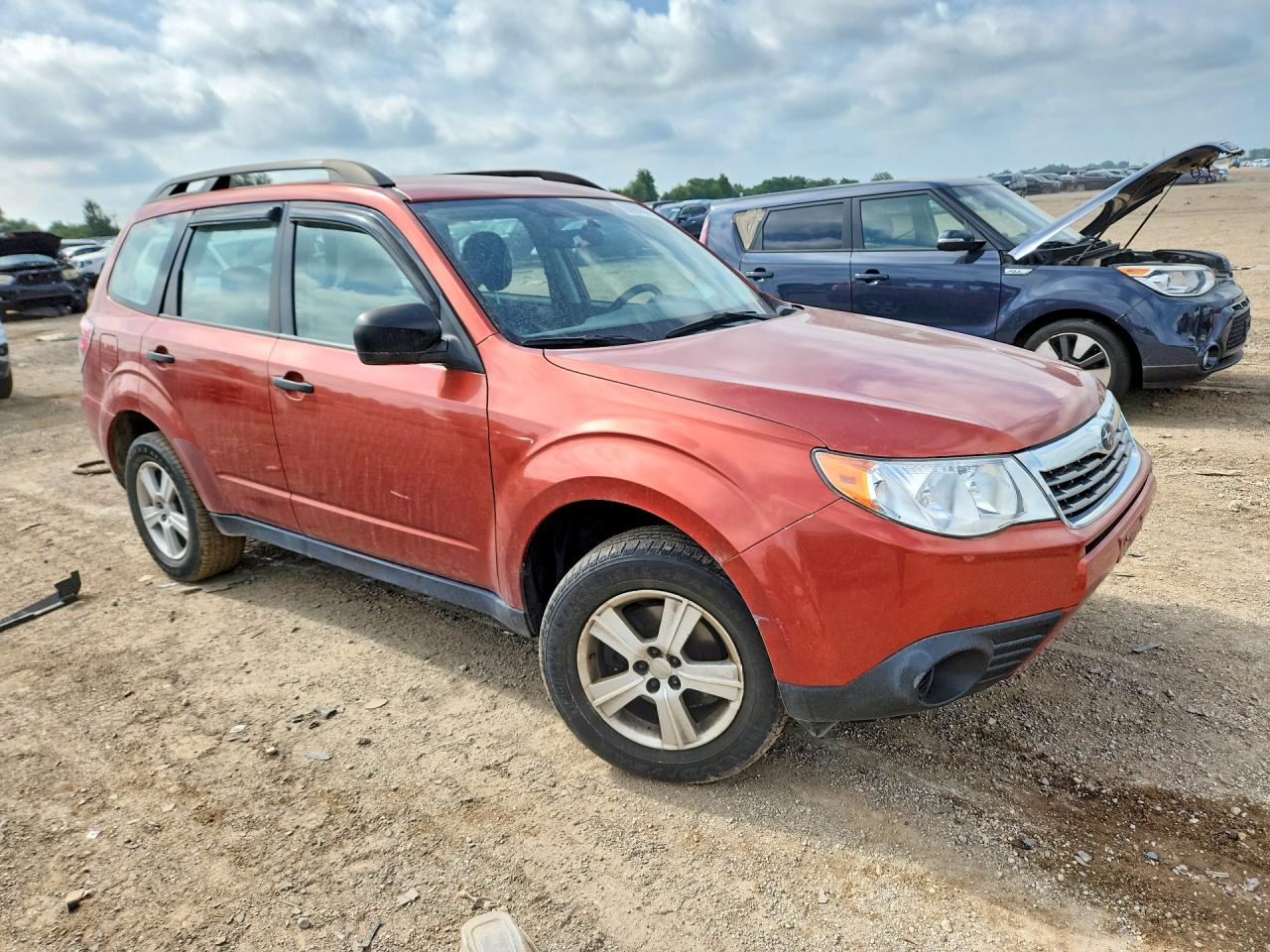 2010 Subaru Forester Xs Red vin: JF2SH6BC0AH905340