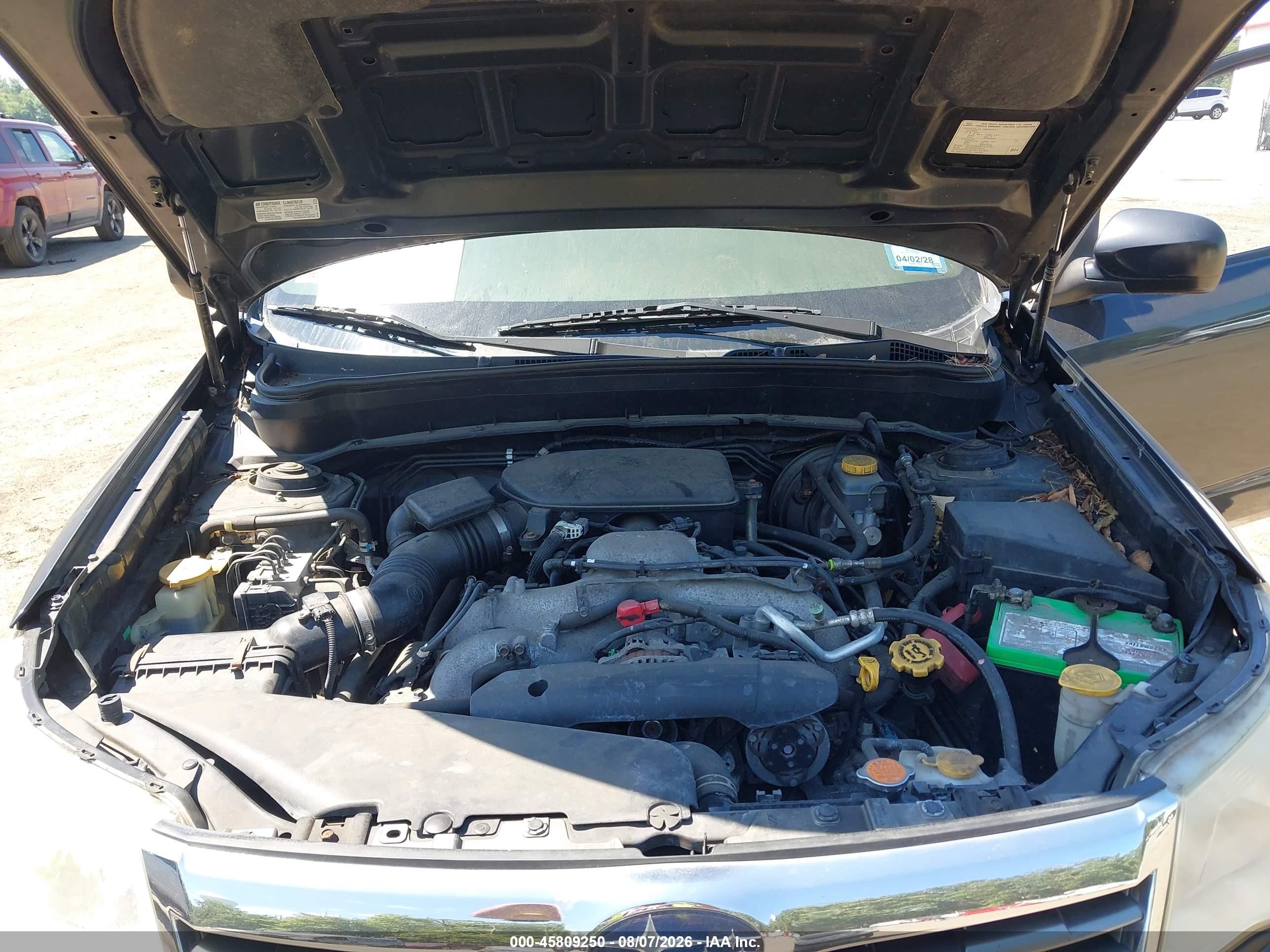 2010 Subaru Forester 2.5x Gray vin: JF2SH6BC0AH913048