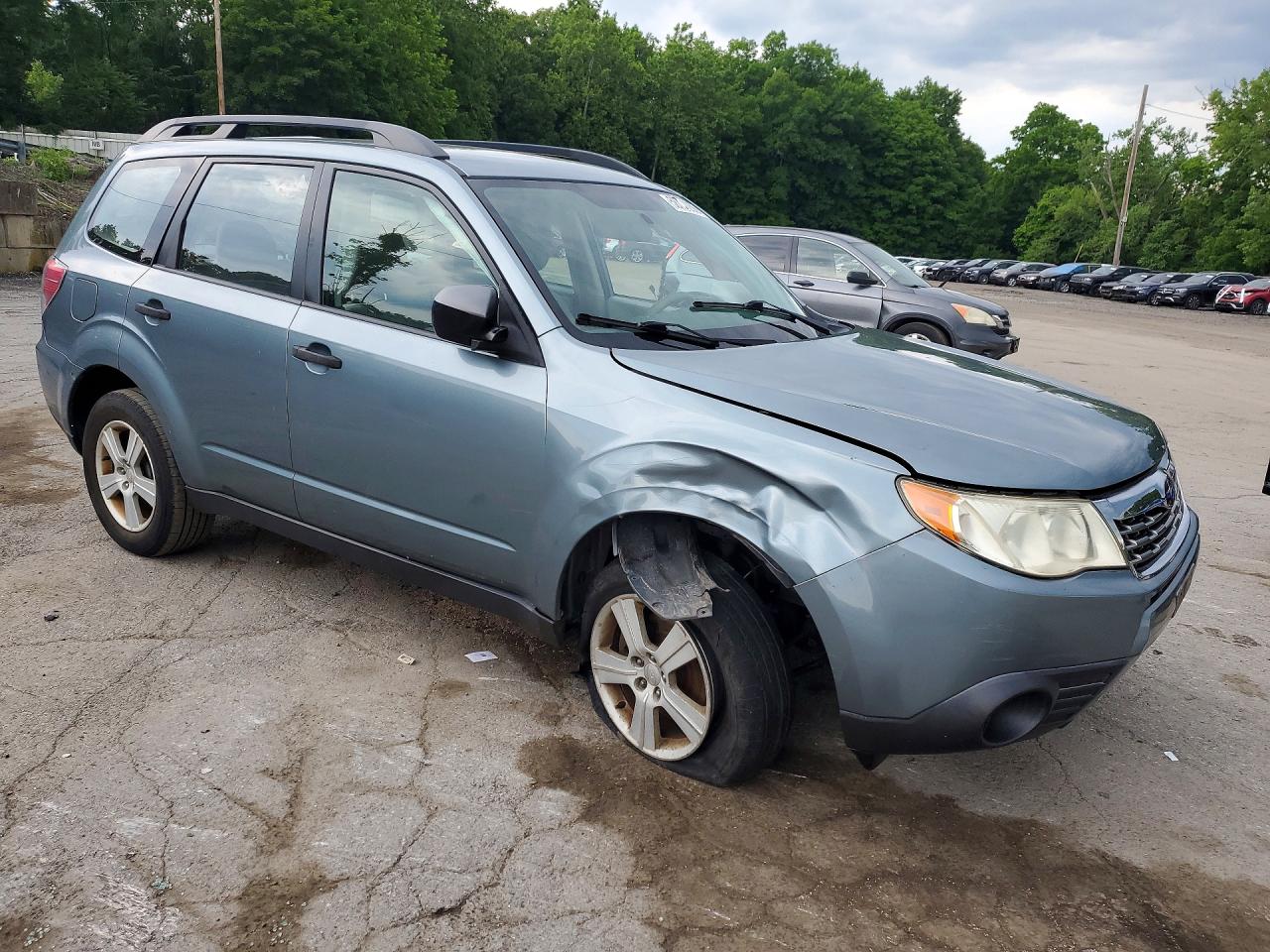 2010 Subaru Forester Xs Blue vin: JF2SH6BC1AH803948