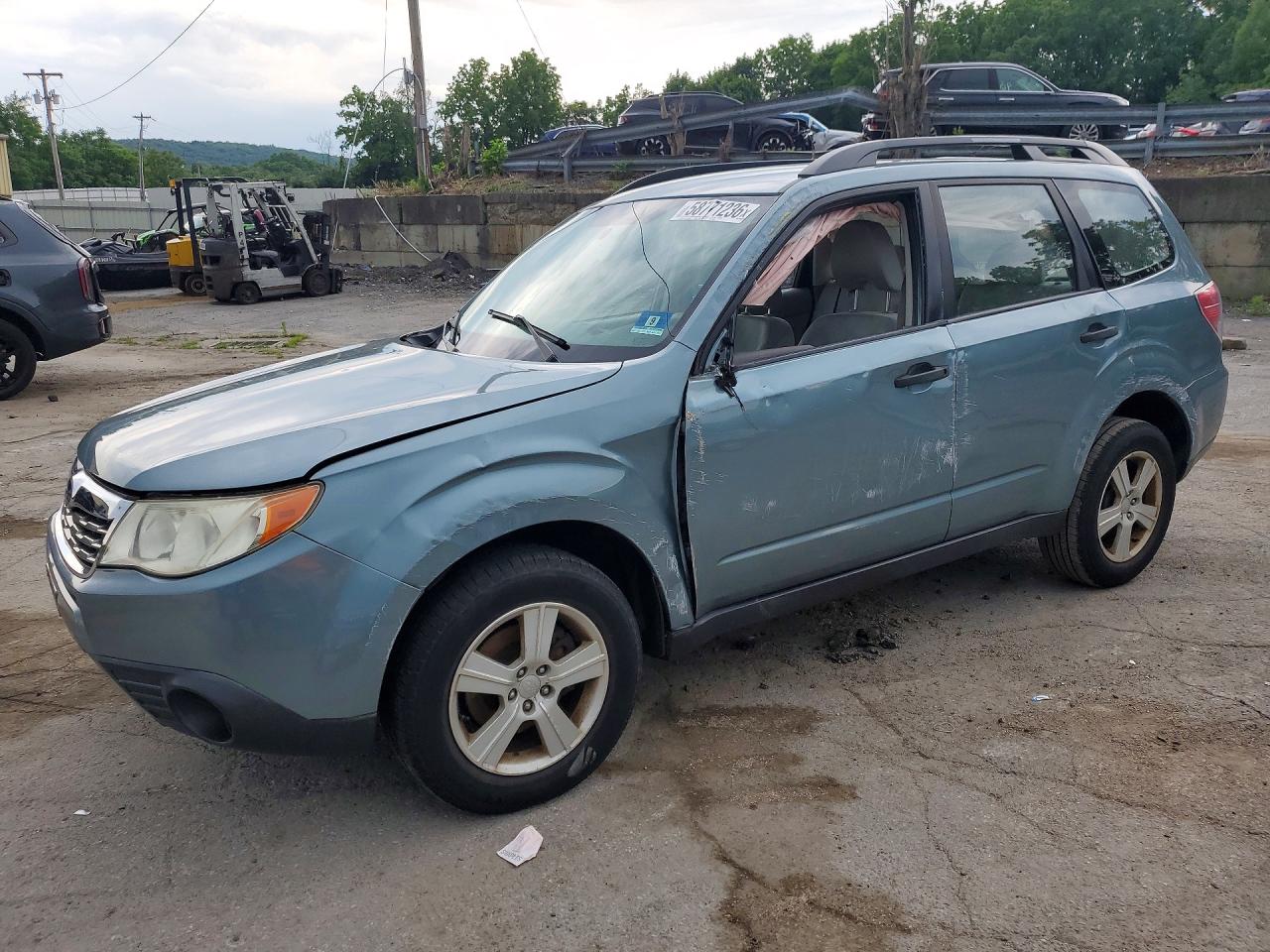 2010 Subaru Forester Xs Blue vin: JF2SH6BC1AH803948