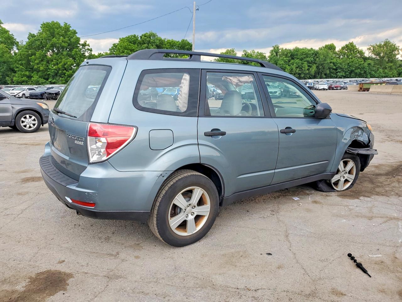 2010 Subaru Forester Xs Blue vin: JF2SH6BC1AH803948