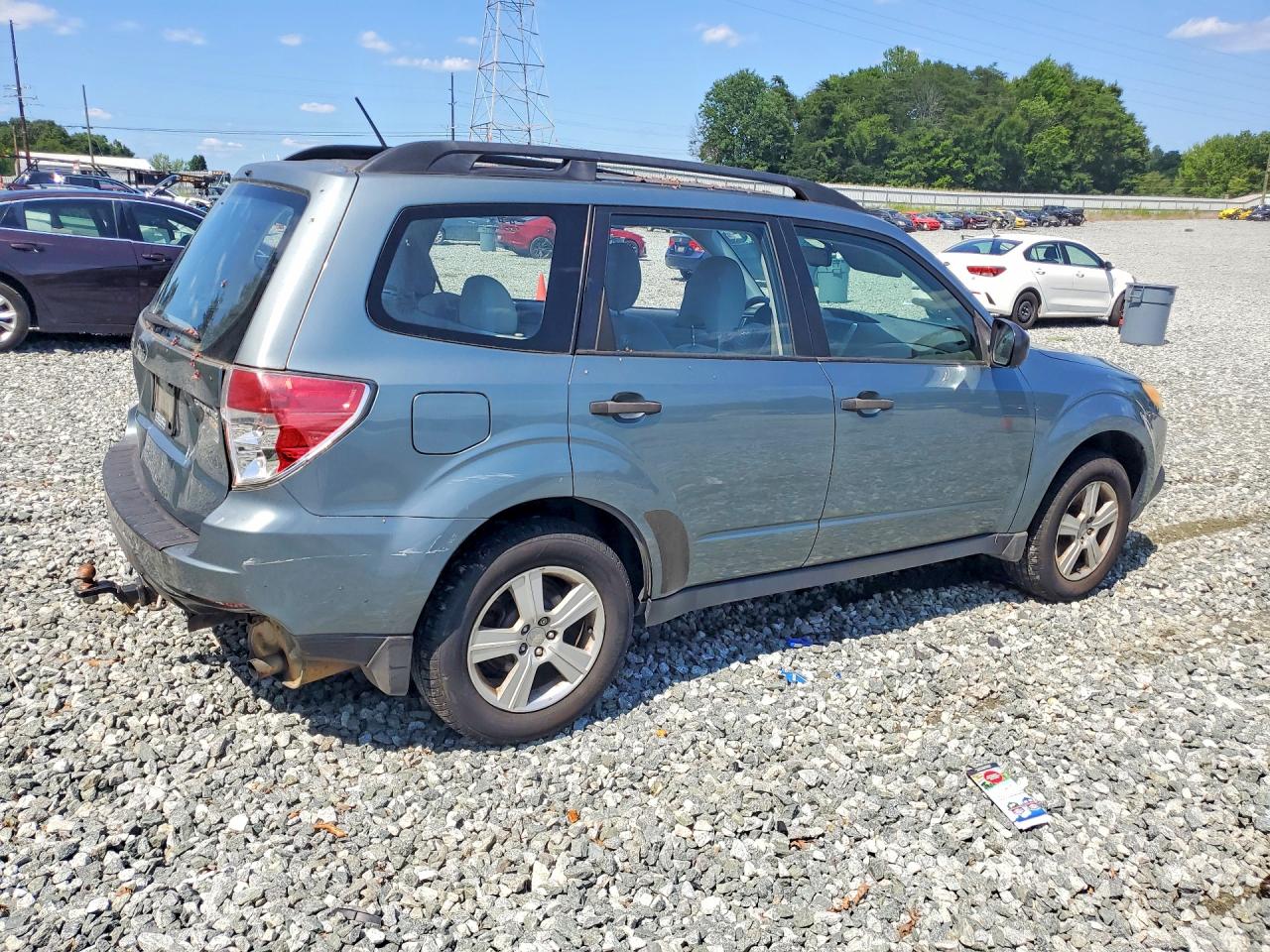 2010 Subaru Forester Xs Teal vin: JF2SH6BC1AH804419