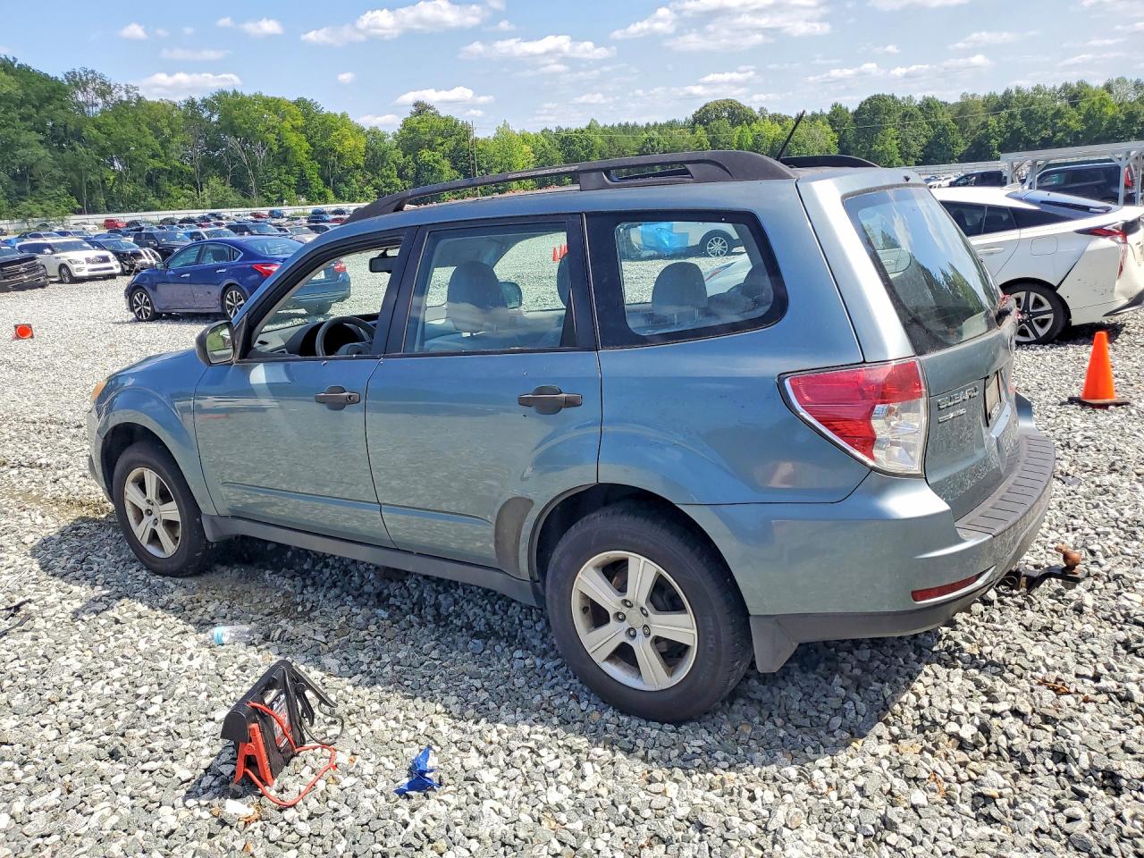2010 Subaru Forester Xs Teal vin: JF2SH6BC1AH804419