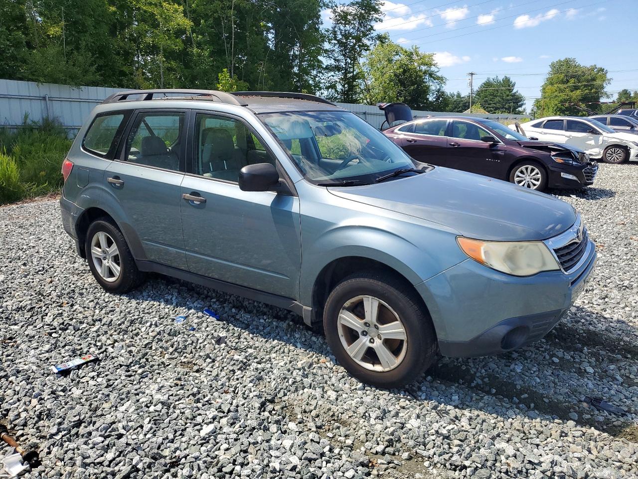 2010 Subaru Forester Xs Teal vin: JF2SH6BC1AH804419