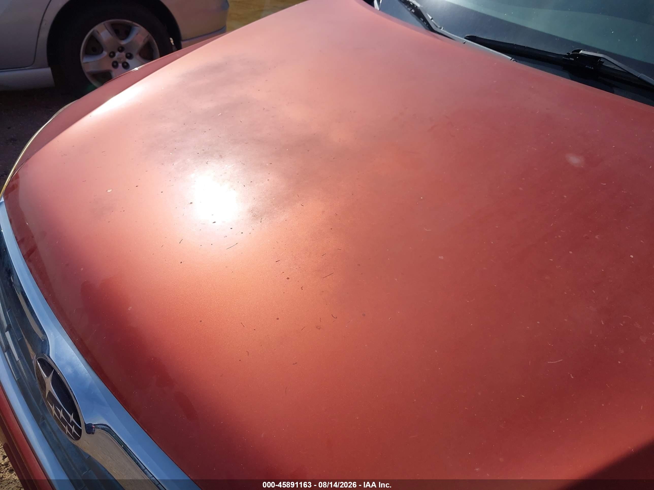 2010 Subaru Forester 2.5x Orange vin: JF2SH6BC2AH770121