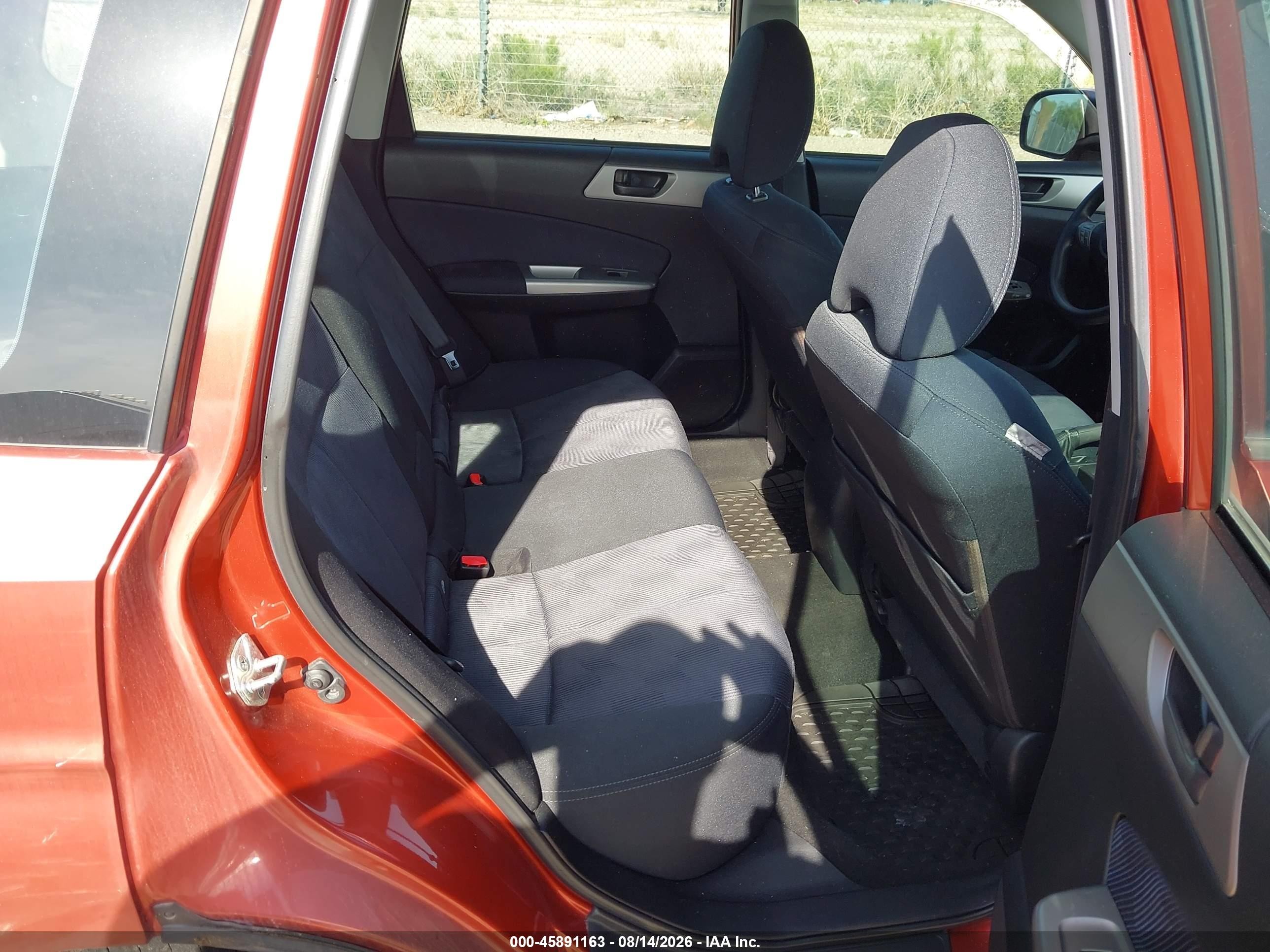 2010 Subaru Forester 2.5x Orange vin: JF2SH6BC2AH770121