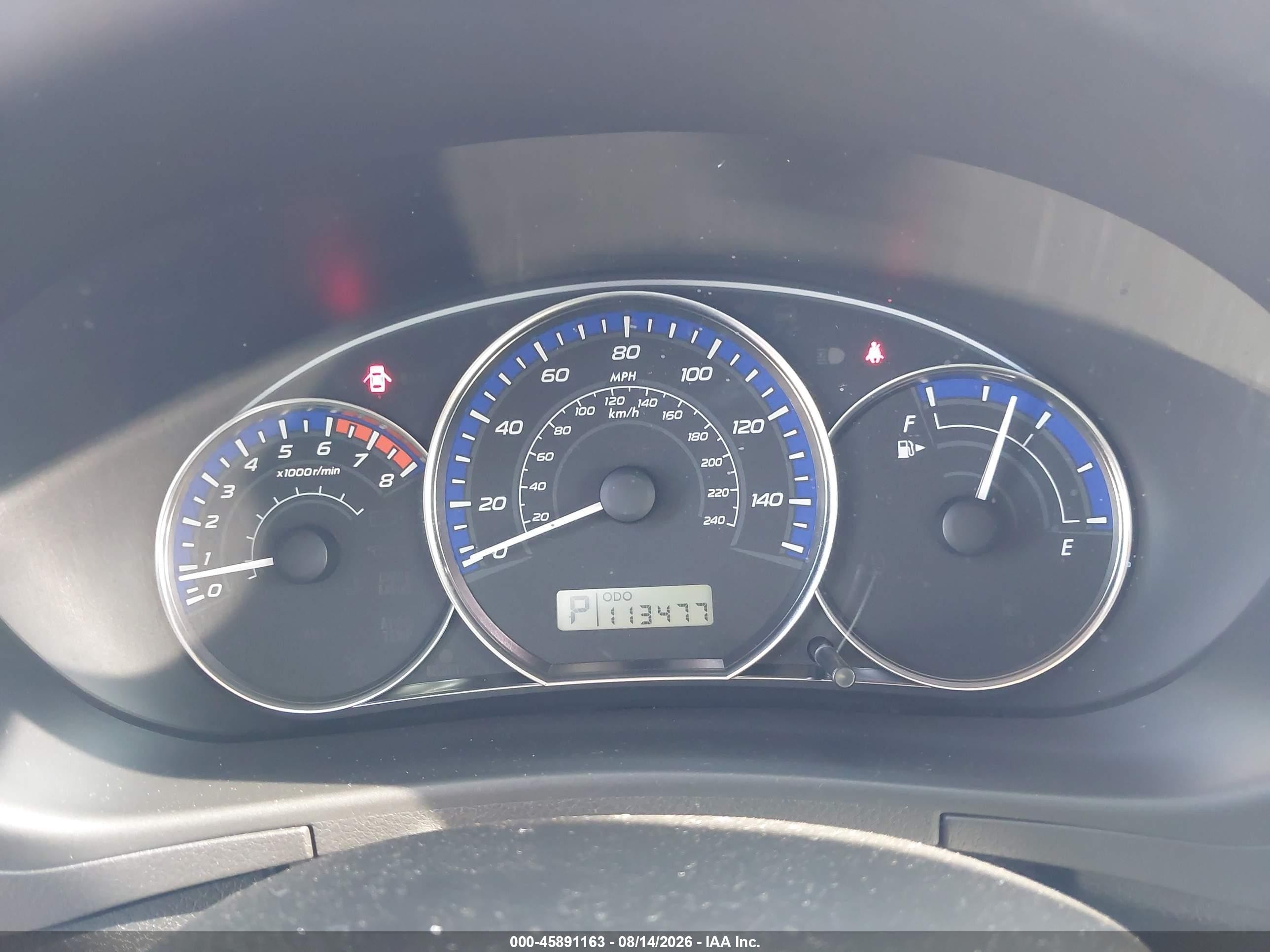 2010 Subaru Forester 2.5x Orange vin: JF2SH6BC2AH770121