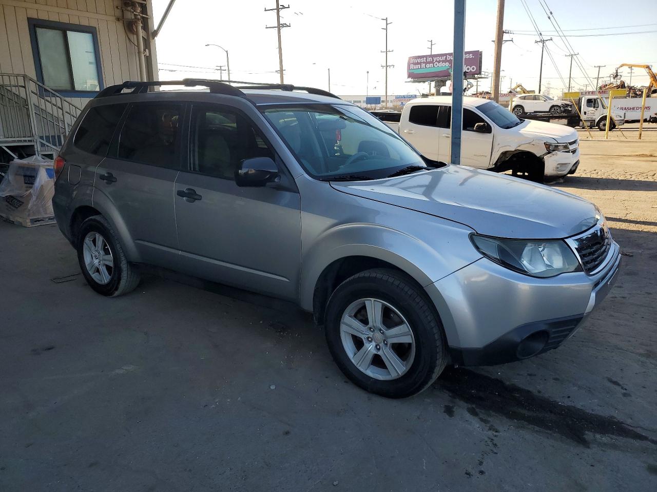 2010 Subaru Forester Xs Silver vin: JF2SH6BC2AH773567