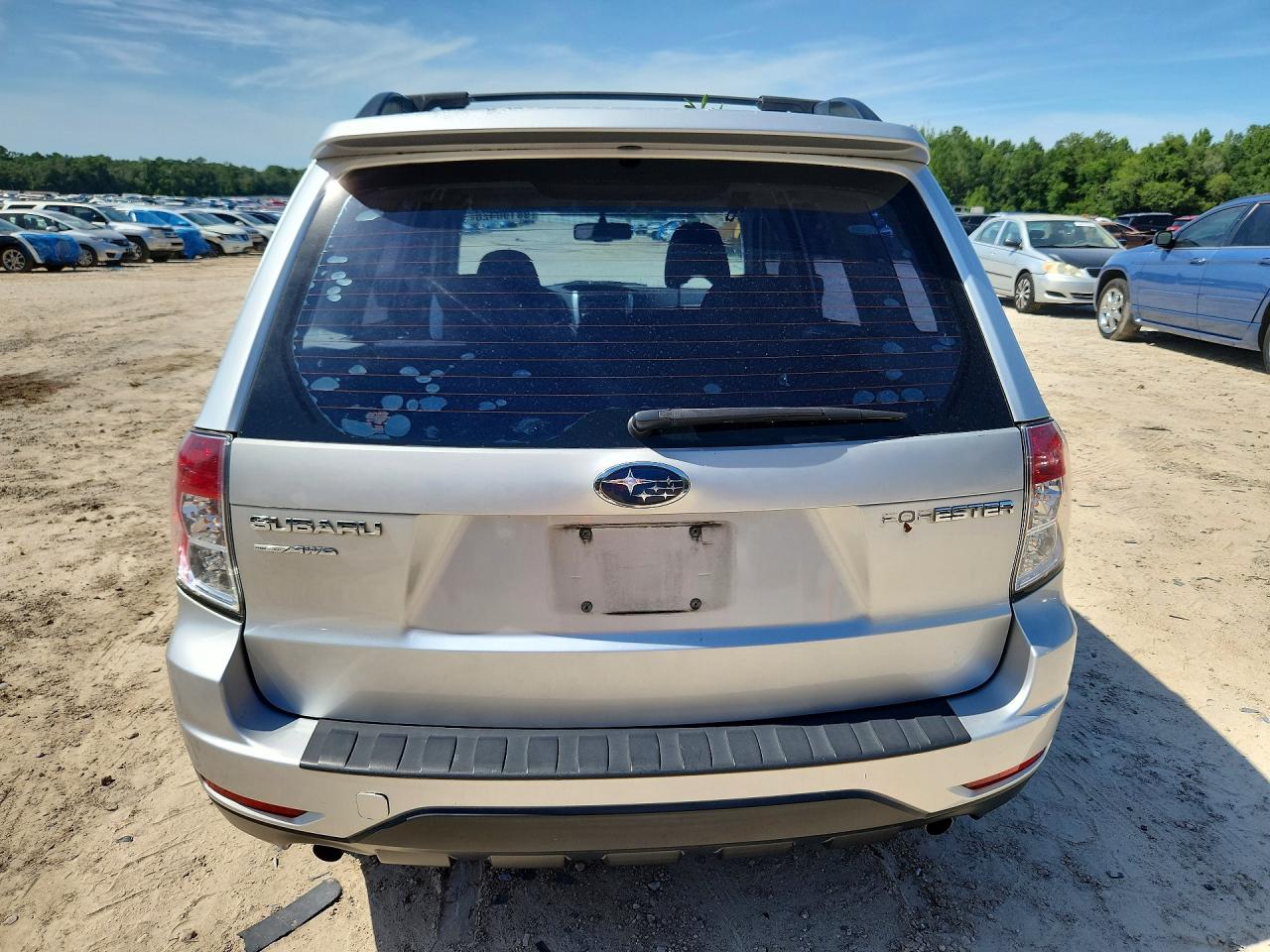 2010 Subaru Forester Xs Silver vin: JF2SH6BC2AH792538