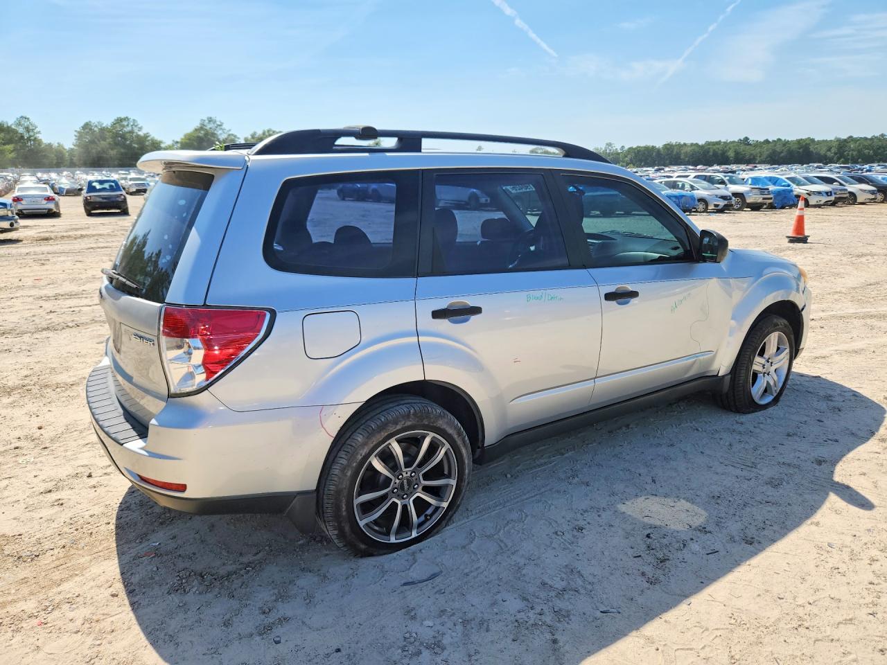 2010 Subaru Forester Xs Silver vin: JF2SH6BC2AH792538