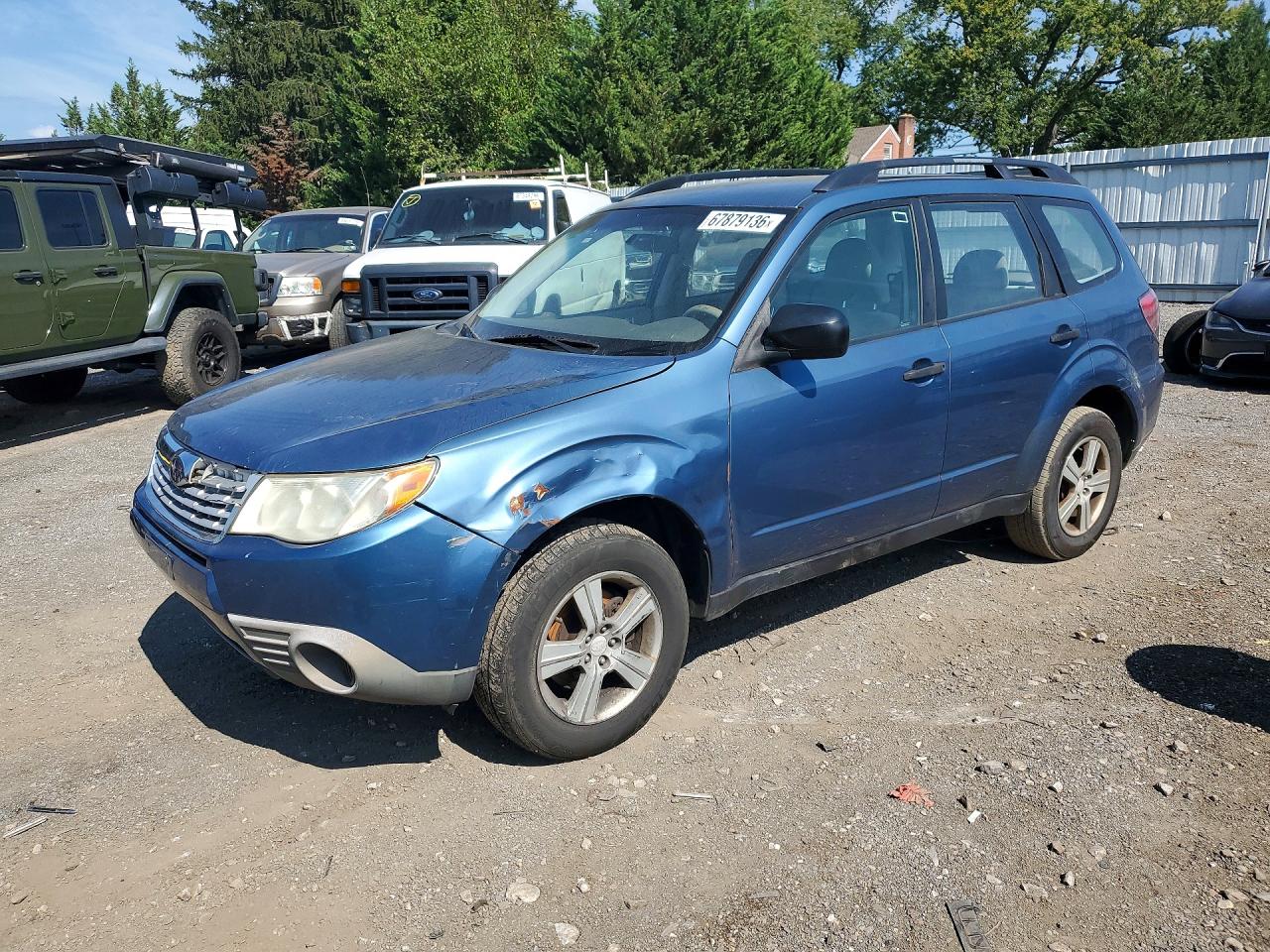 2010 Subaru Forester Xs Blue vin: JF2SH6BC2AH795309