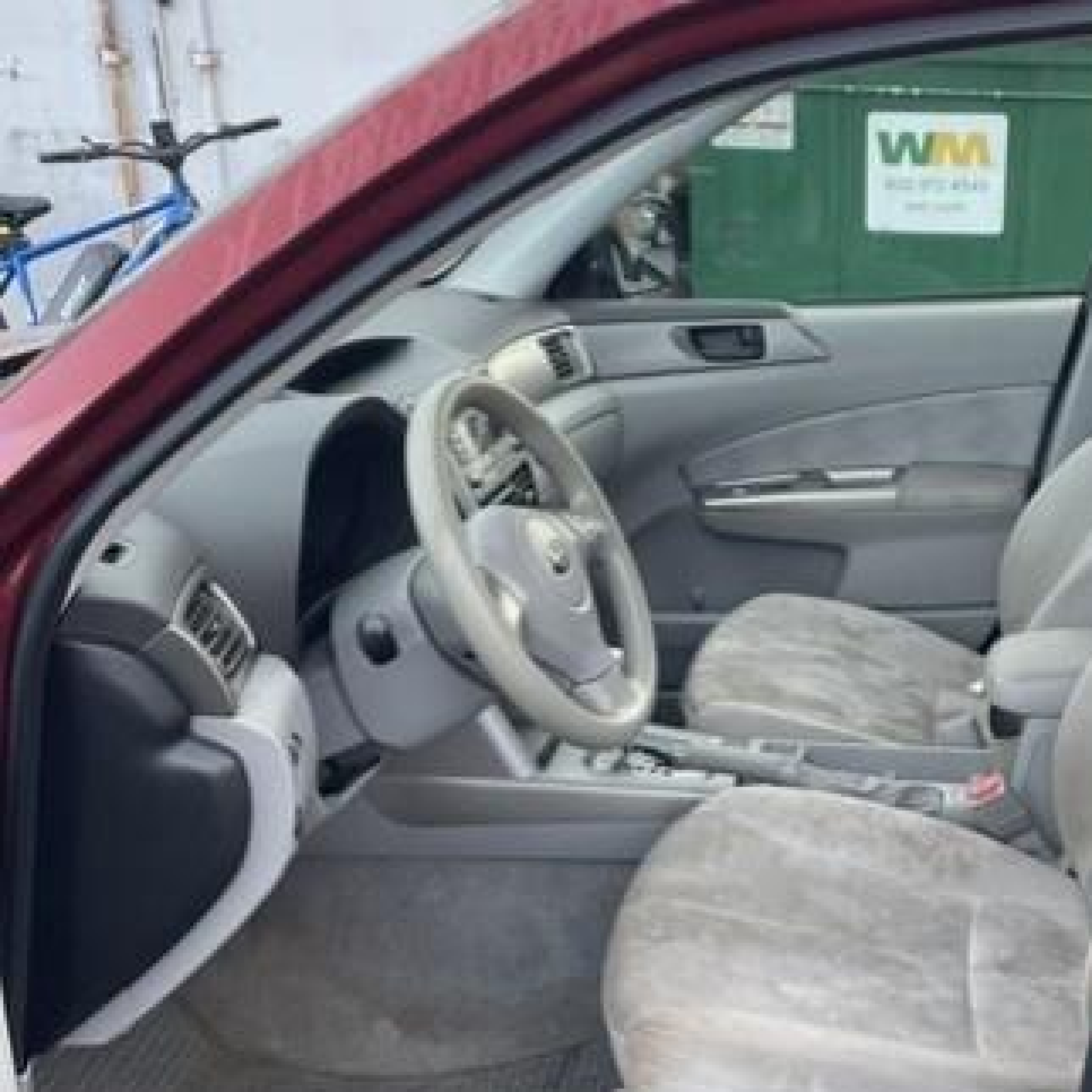 2010 Subaru Forester 2.5x Maroon vin: JF2SH6BC2AH902486