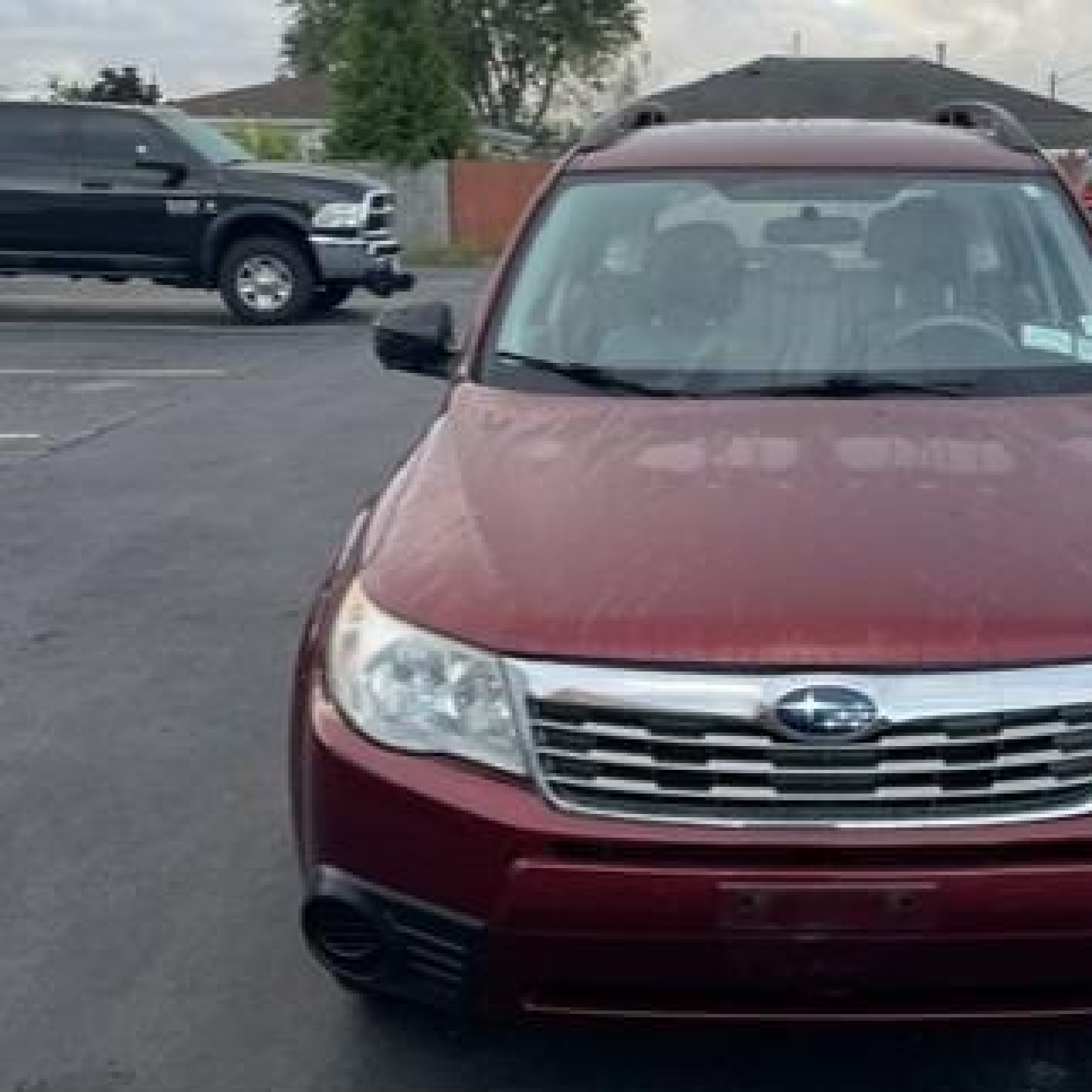 2010 Subaru Forester 2.5x Maroon vin: JF2SH6BC2AH902486