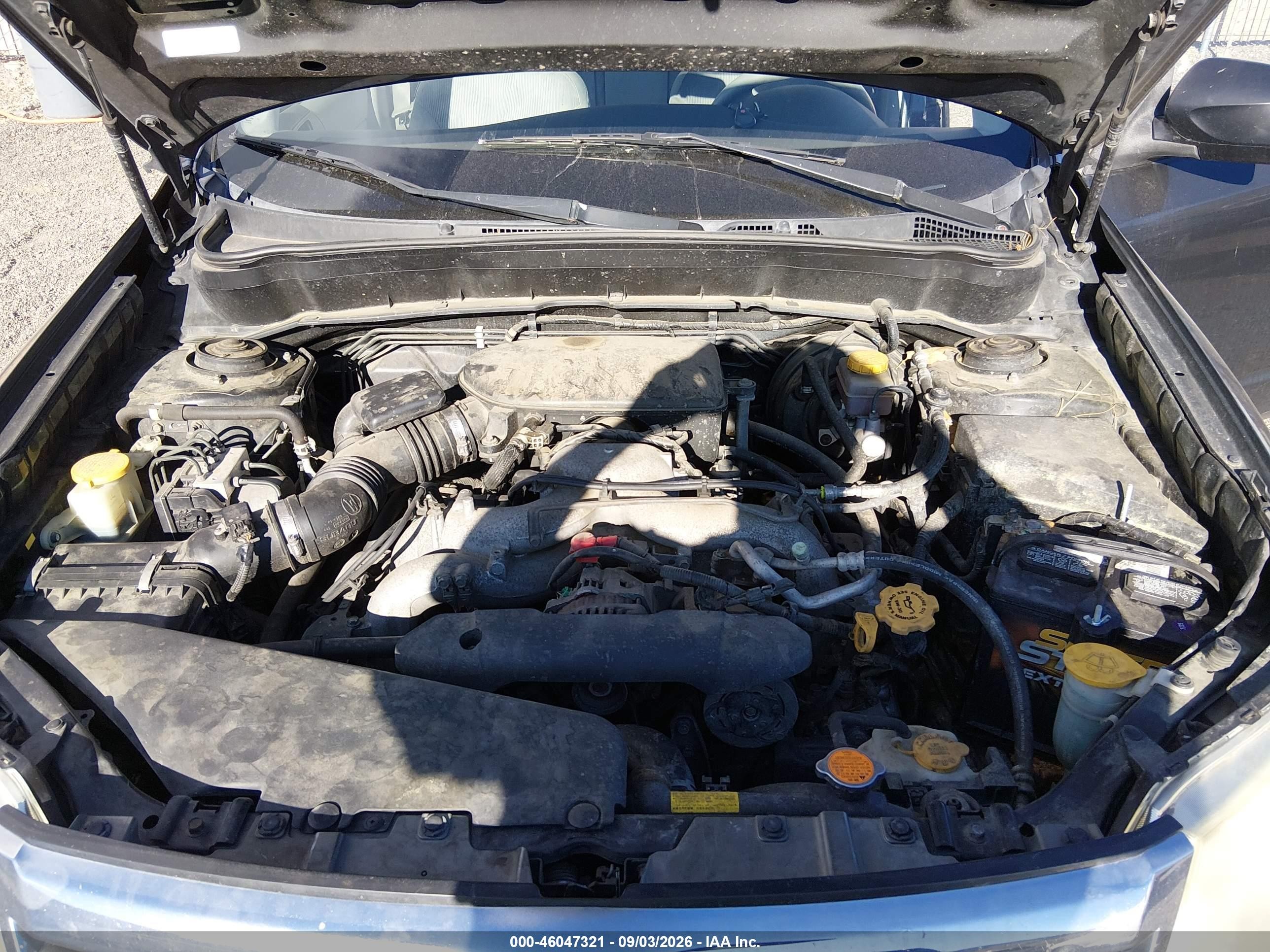 2010 Subaru Forester 2.5x Gray vin: JF2SH6BC2AH904187